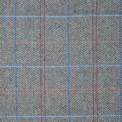 Multi Tweed Turned Bedroom Bench - Image 10