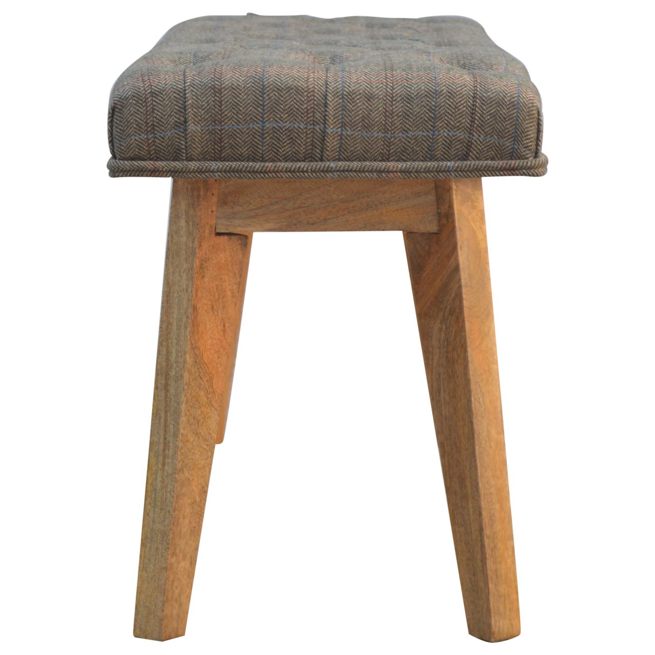 Multi Tweed Hallway Bench - Image 9