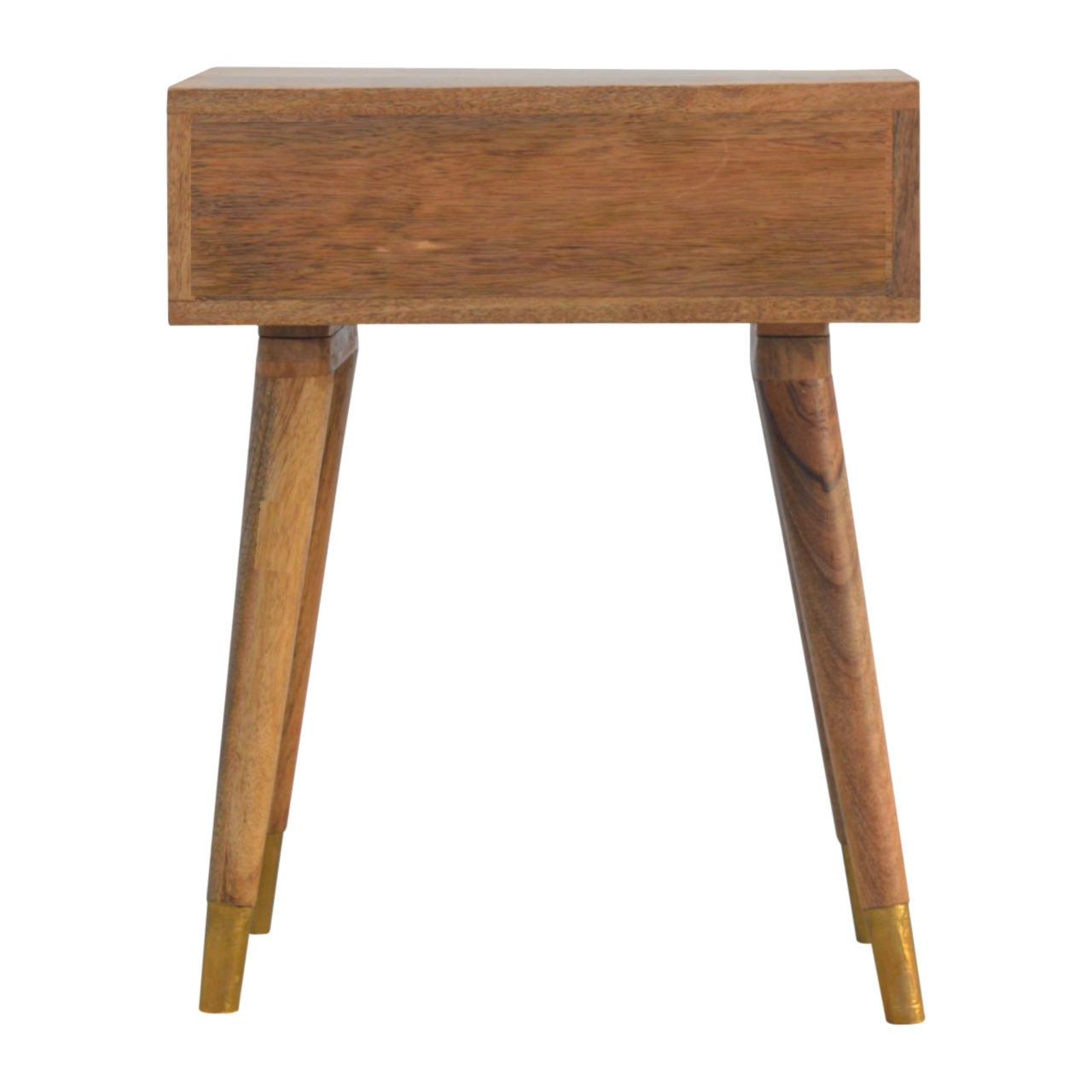 1 Drawer Gold Brass Bedside - Image 10