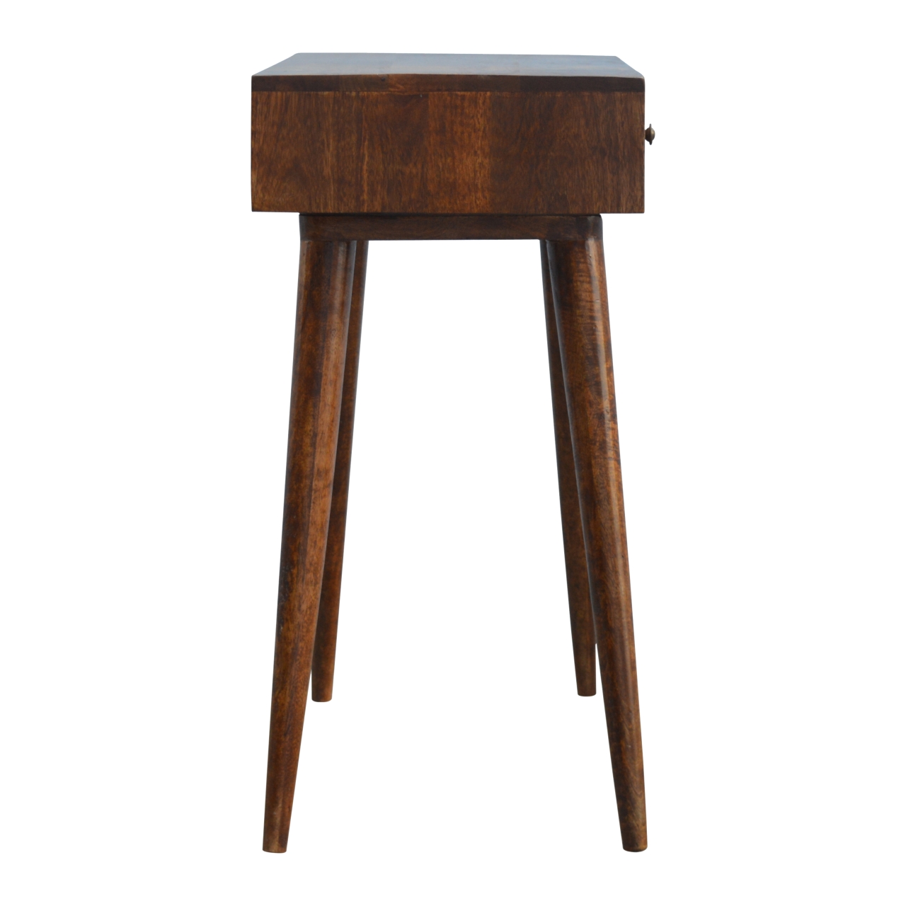 Geometric Brass Console Table - Image 7