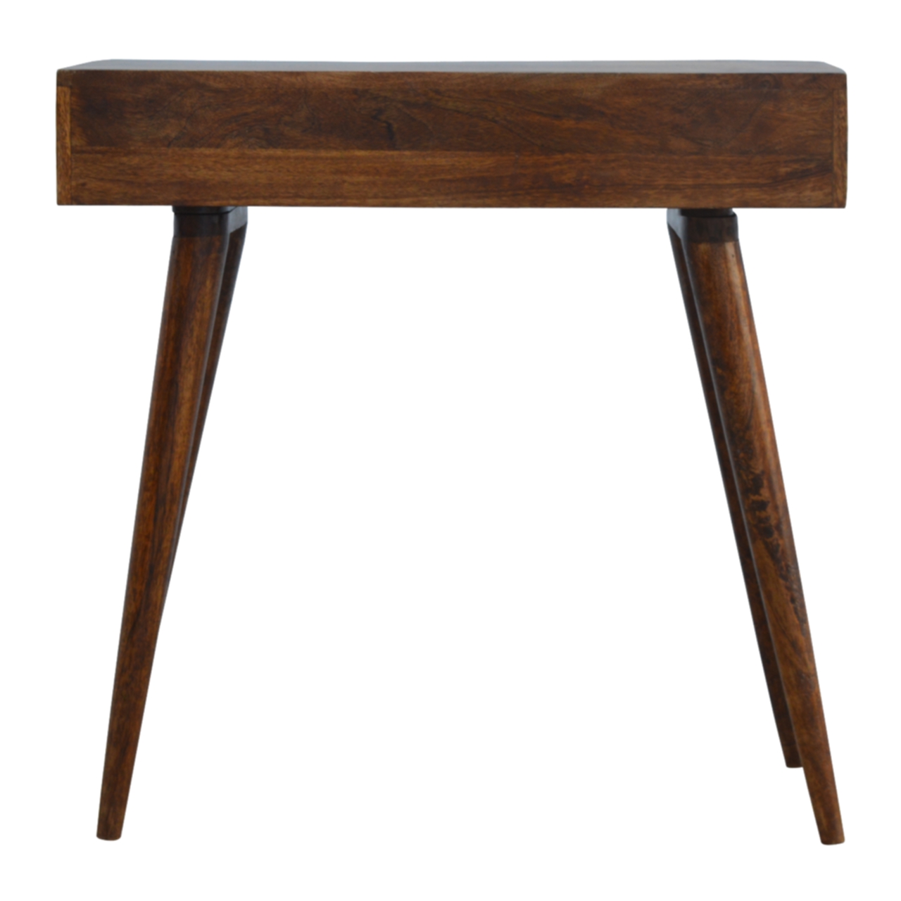 Geometric Brass Console Table - Image 9