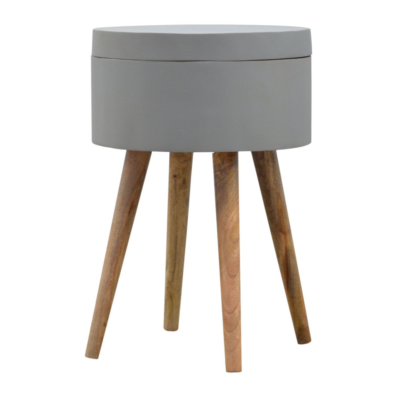 Grey Painted End Table - Image 4