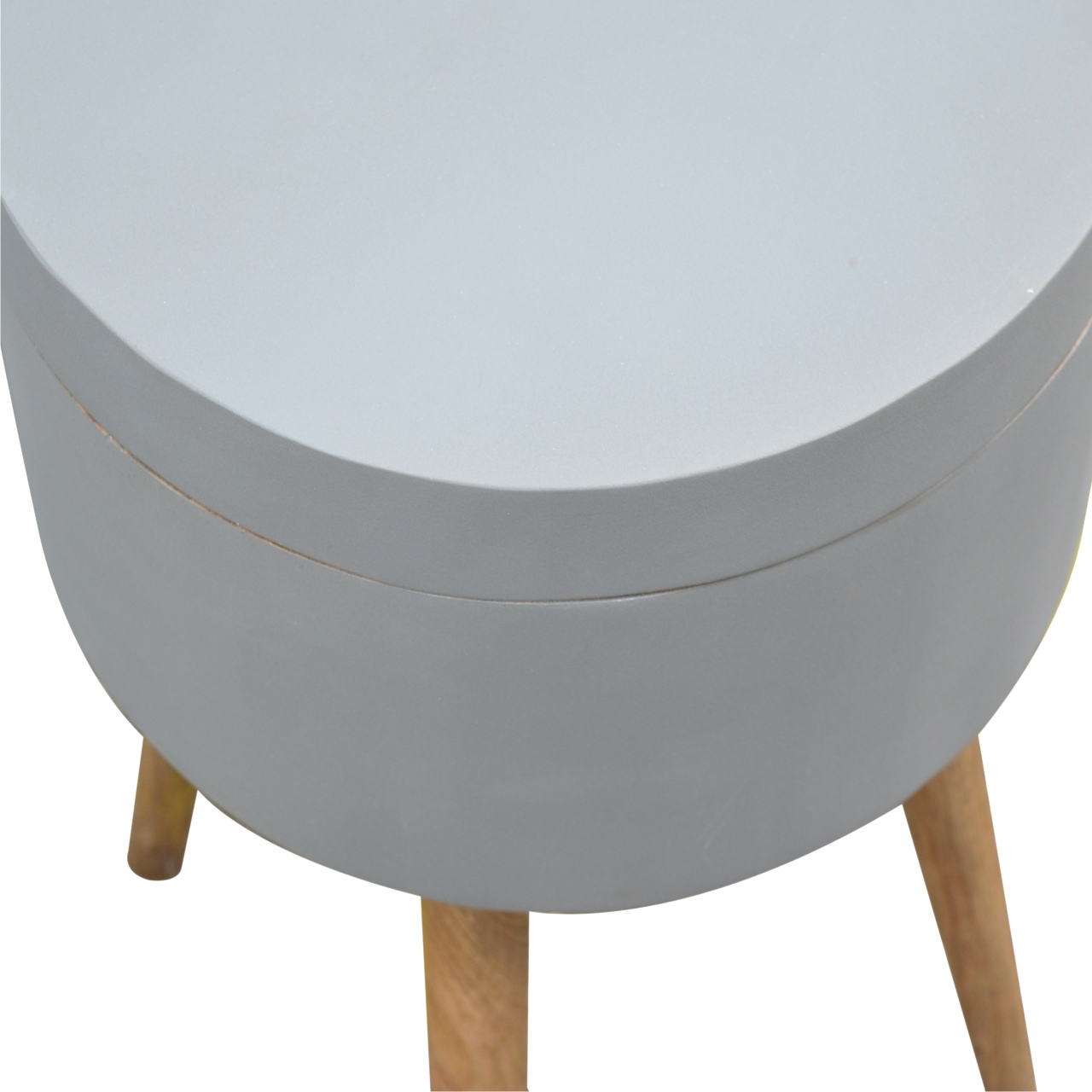 Grey Painted End Table - Image 5