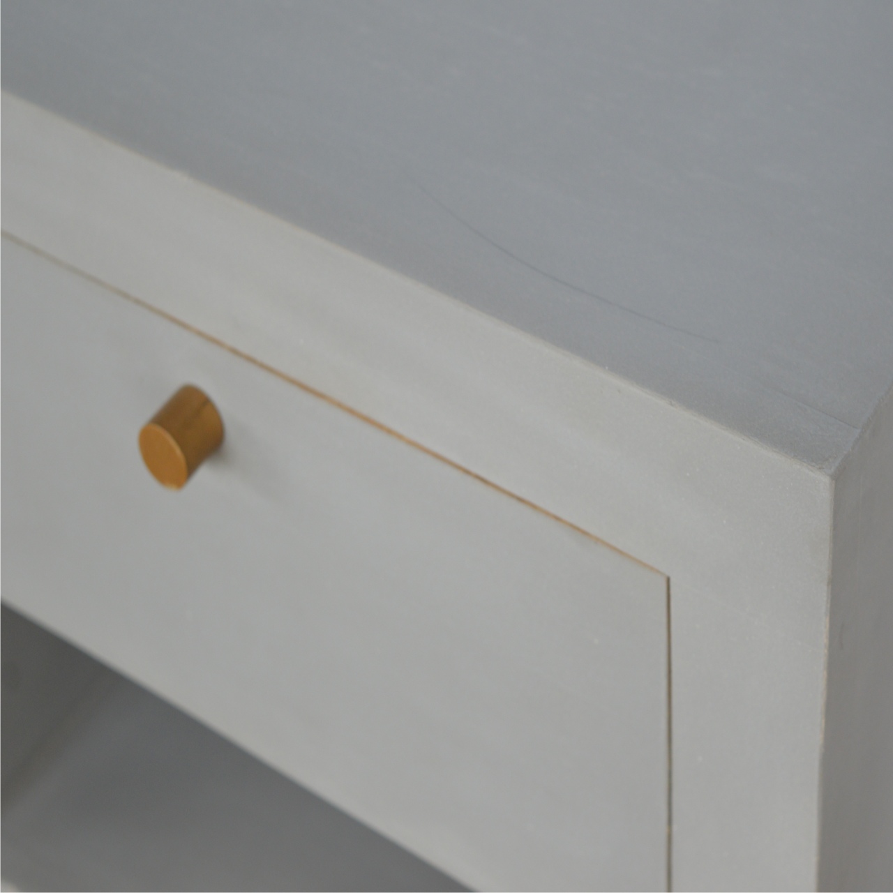Cement Bedside with Open Slot - Image 8