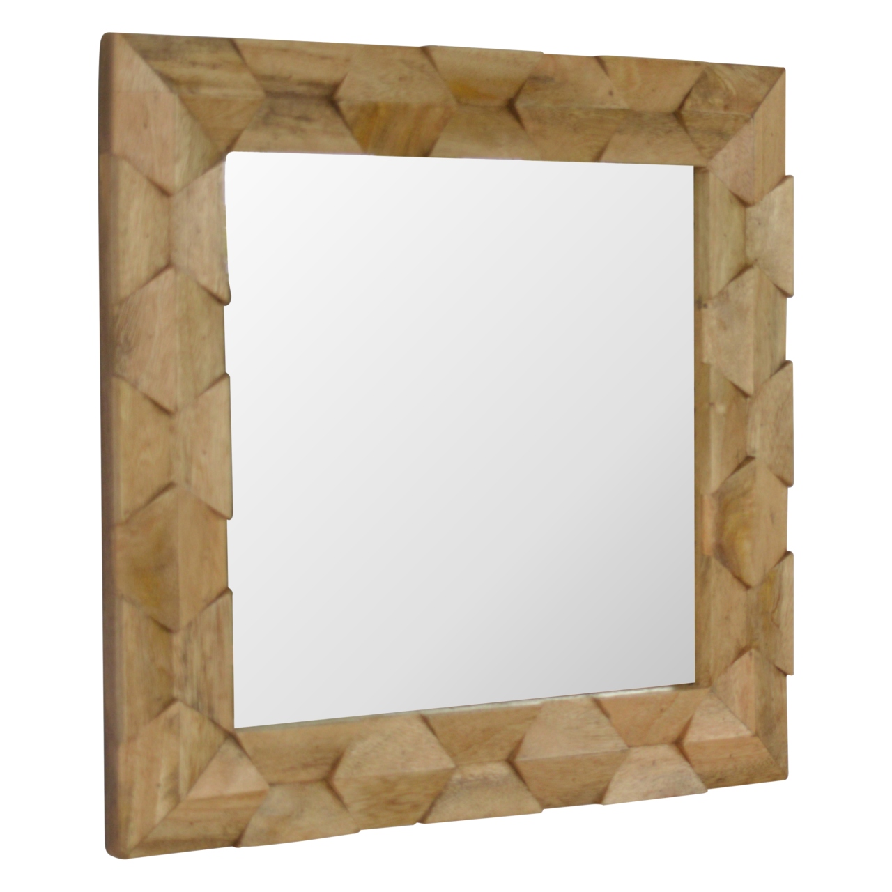 Pineapple Carve Square Mirror - Image 3