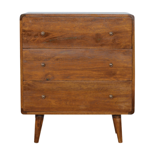 Curved Chestnut Chest - Image 10