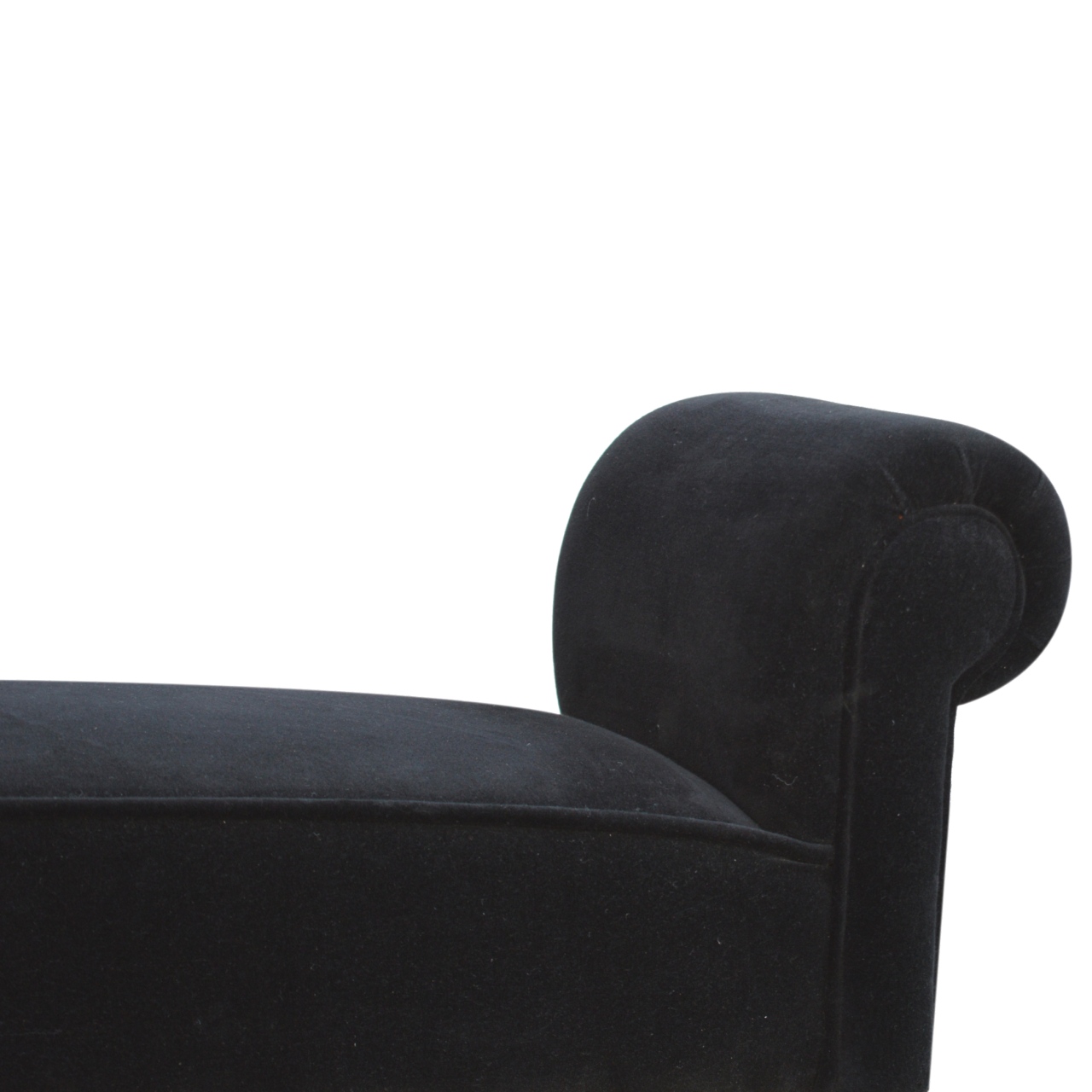 Black Velvet Bench - Image 9