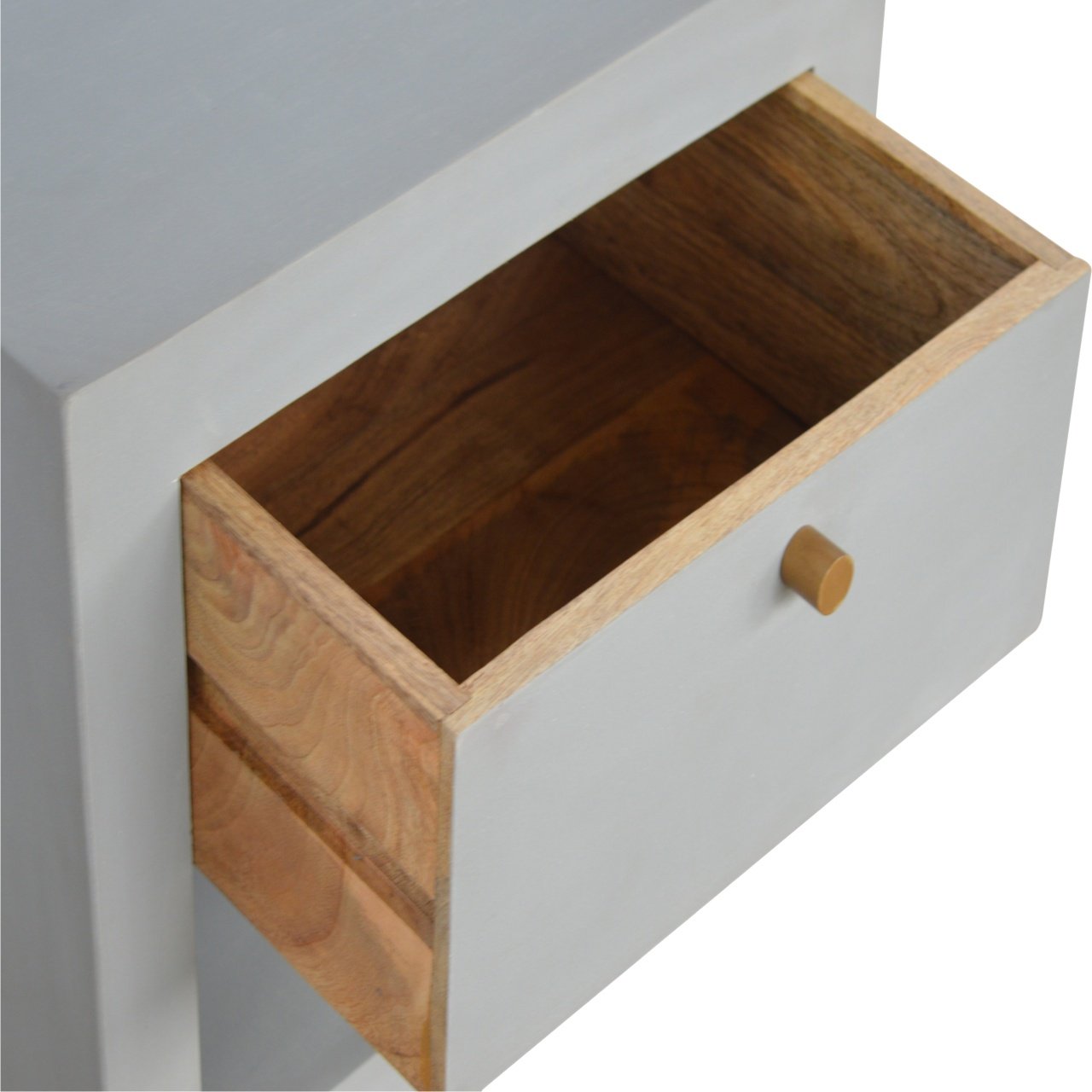 Cement Bedside with Open Slot - Image 6