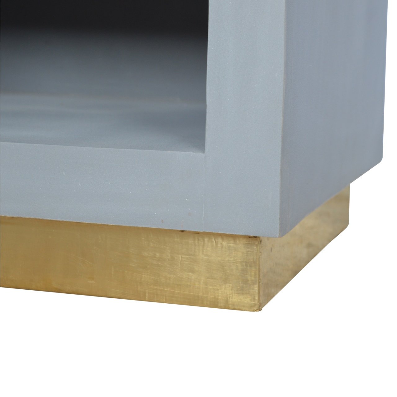 Cement Bedside with Open Slot - Image 7