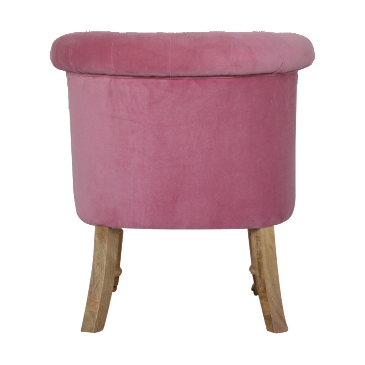 Pink Velvet Accent Chair - Image 10