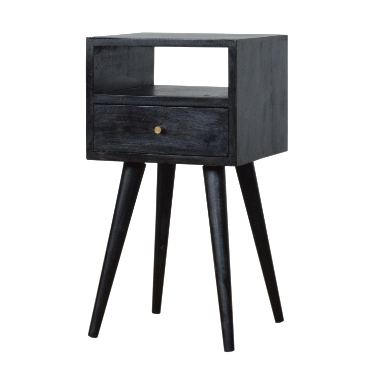 Mini Ash Black Bedside - Image 2