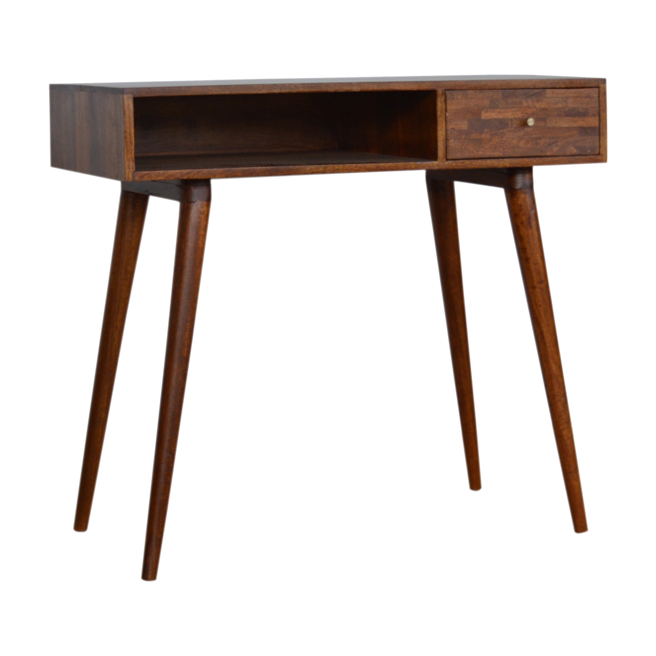 Mixed Chestnut Writing Desk - Image 2