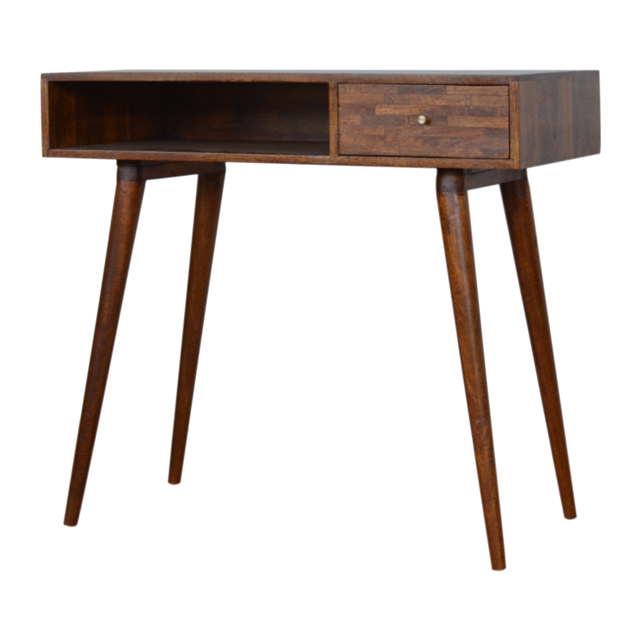 Mixed Chestnut Writing Desk - Image 3