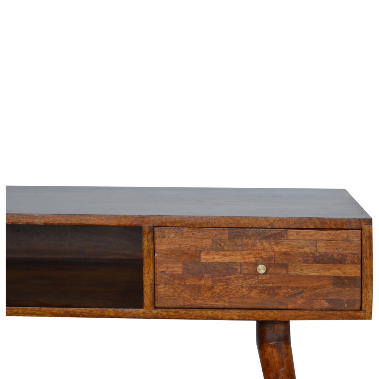 Mixed Chestnut Writing Desk - Image 4