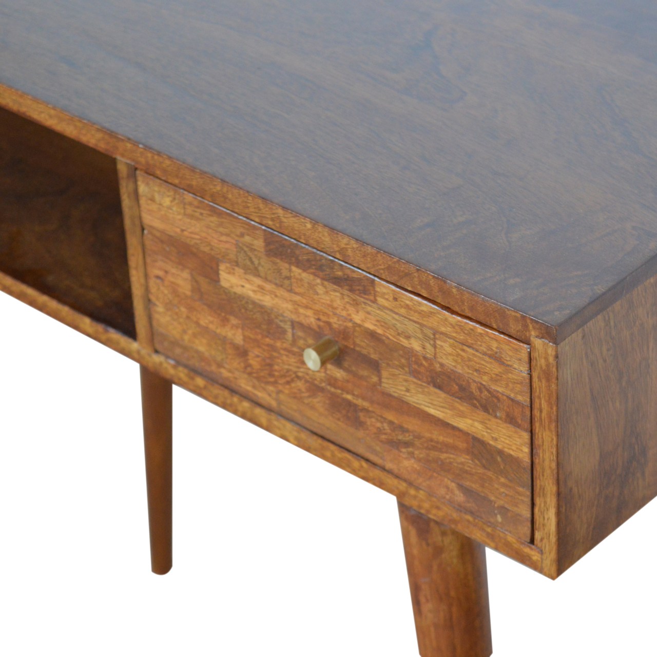 Mixed Chestnut Writing Desk - Image 5