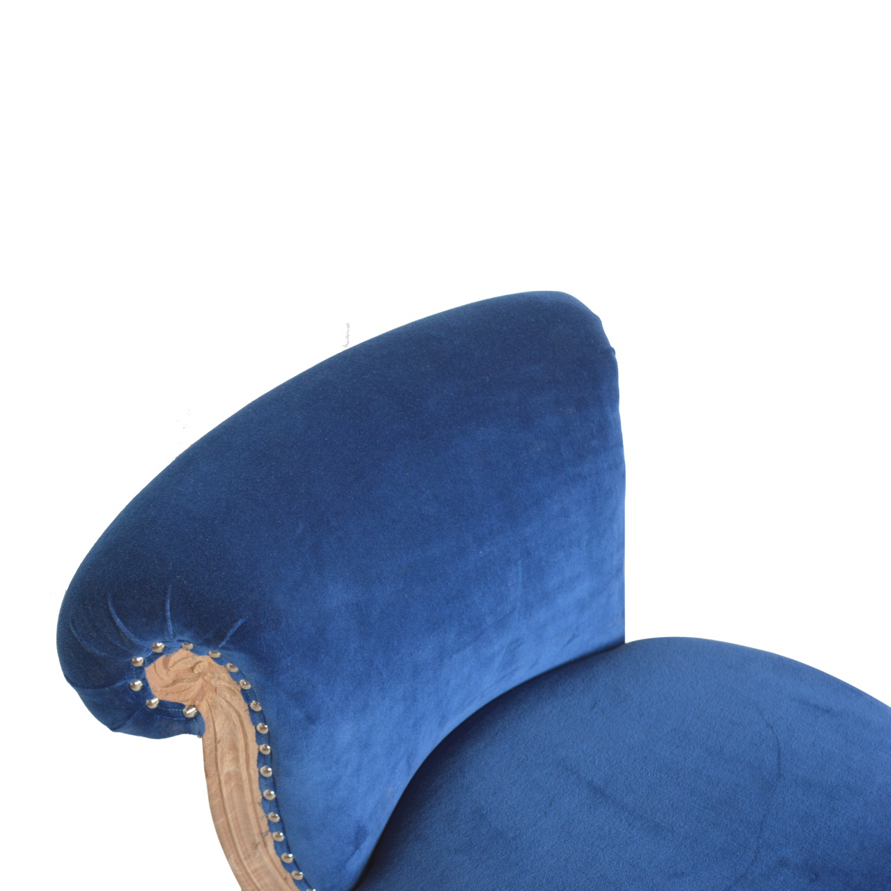 Royal Blue Studded Chair - Image 8
