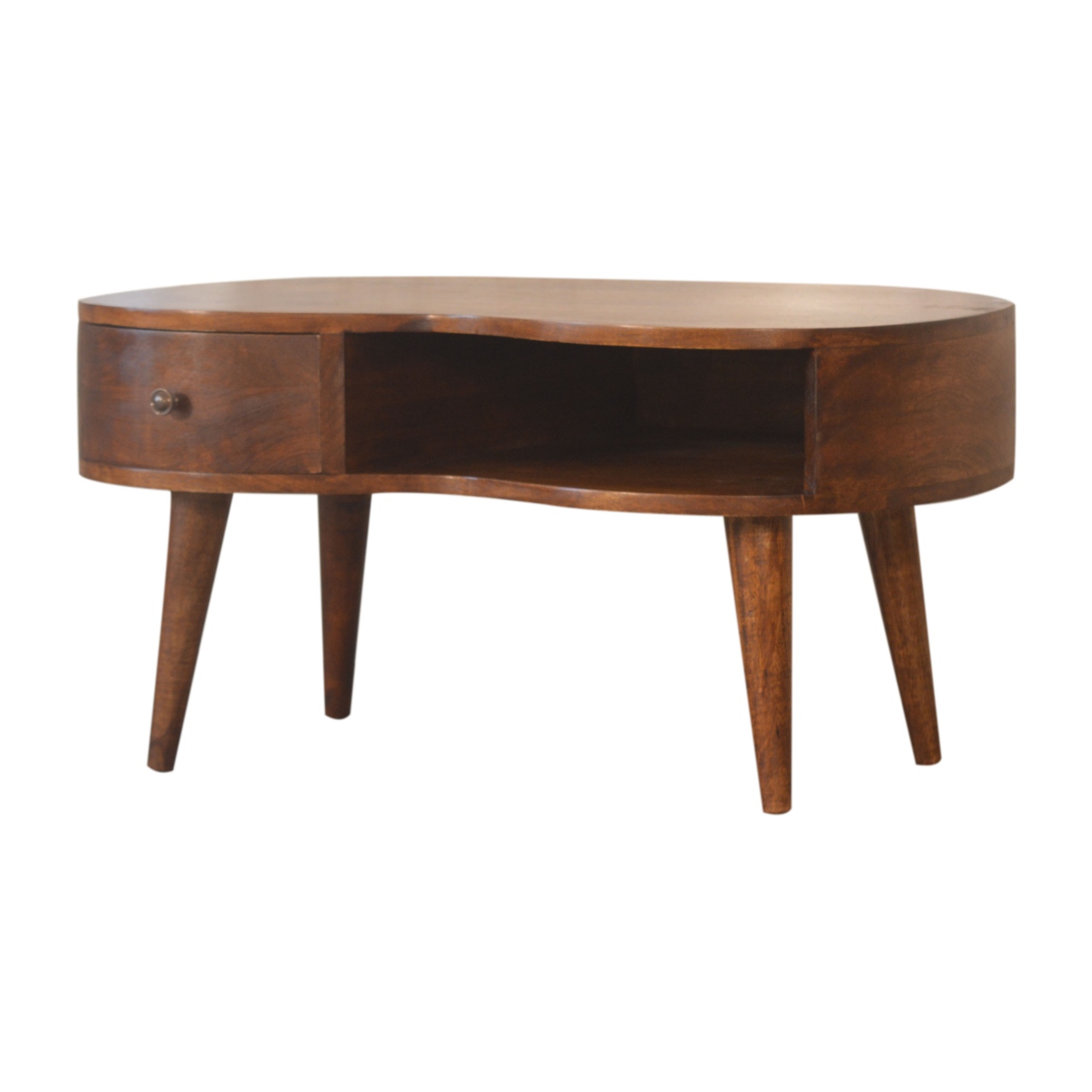 Chestnut Wave Coffee Table - Image 4