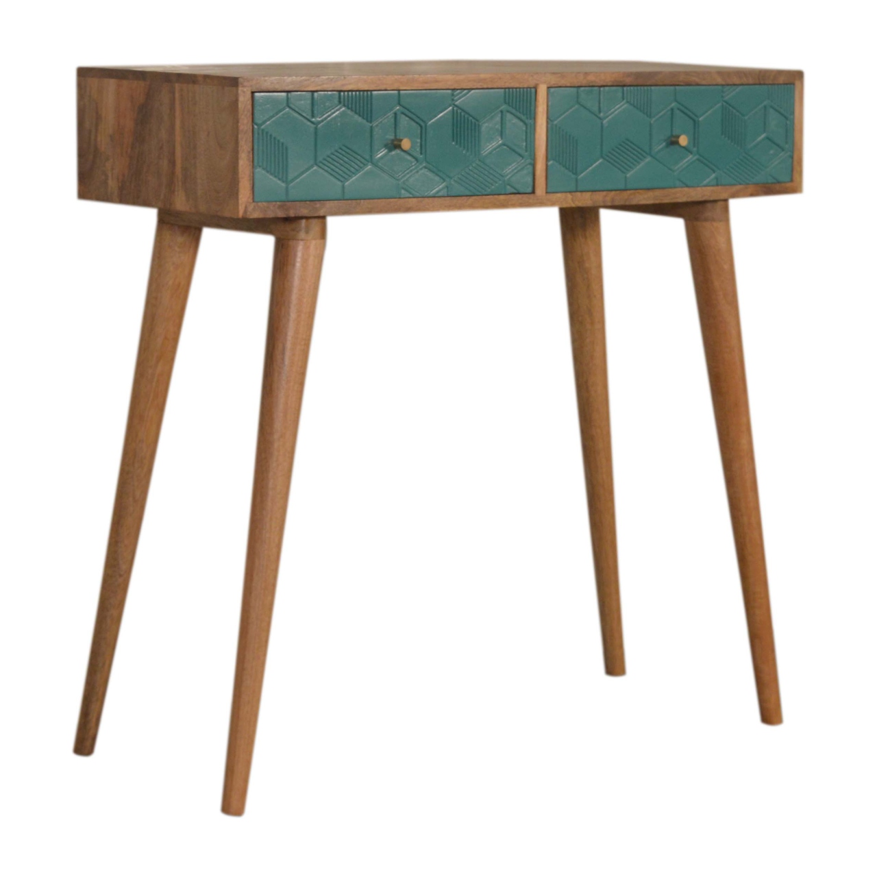 Acadia Teal Console Table - Image 2