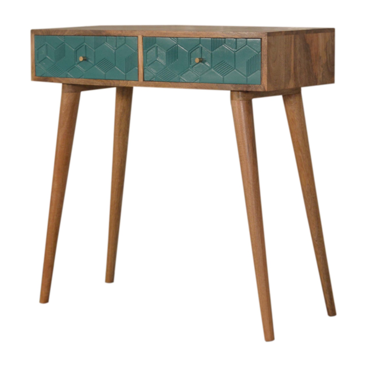 Acadia Teal Console Table - Image 3