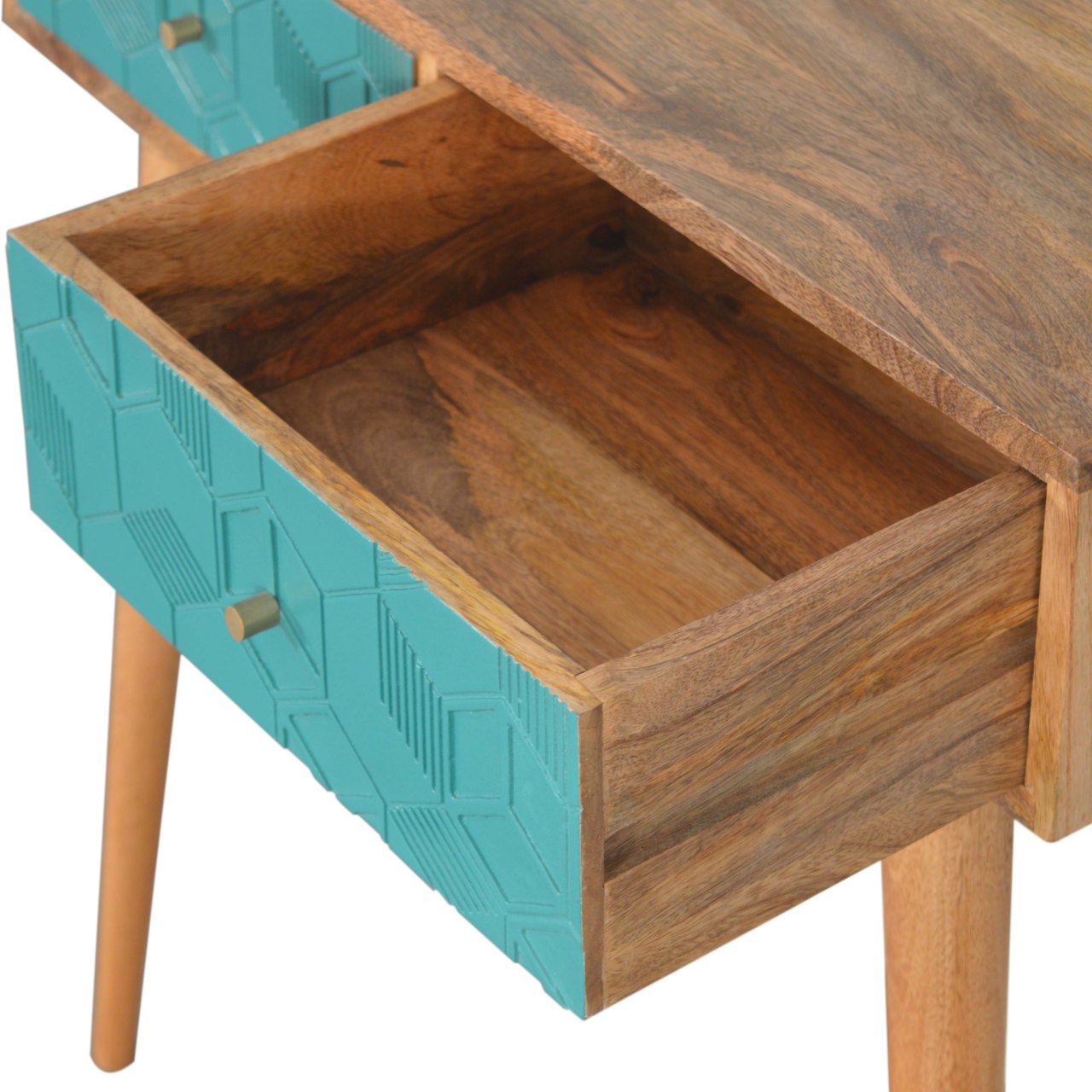 Acadia Teal Console Table - Image 6