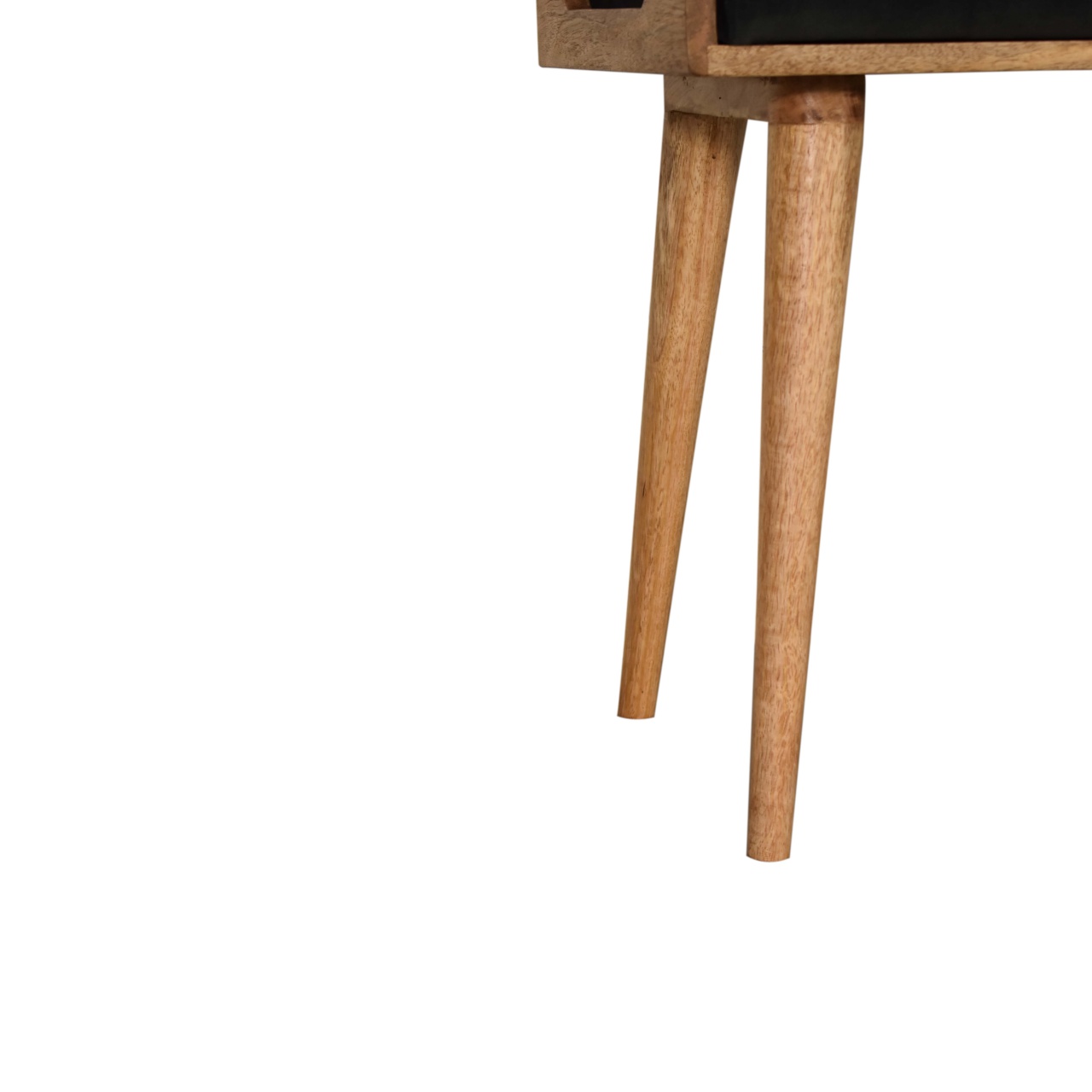 Emerald Velvet Tray Style Footstool - Image 13