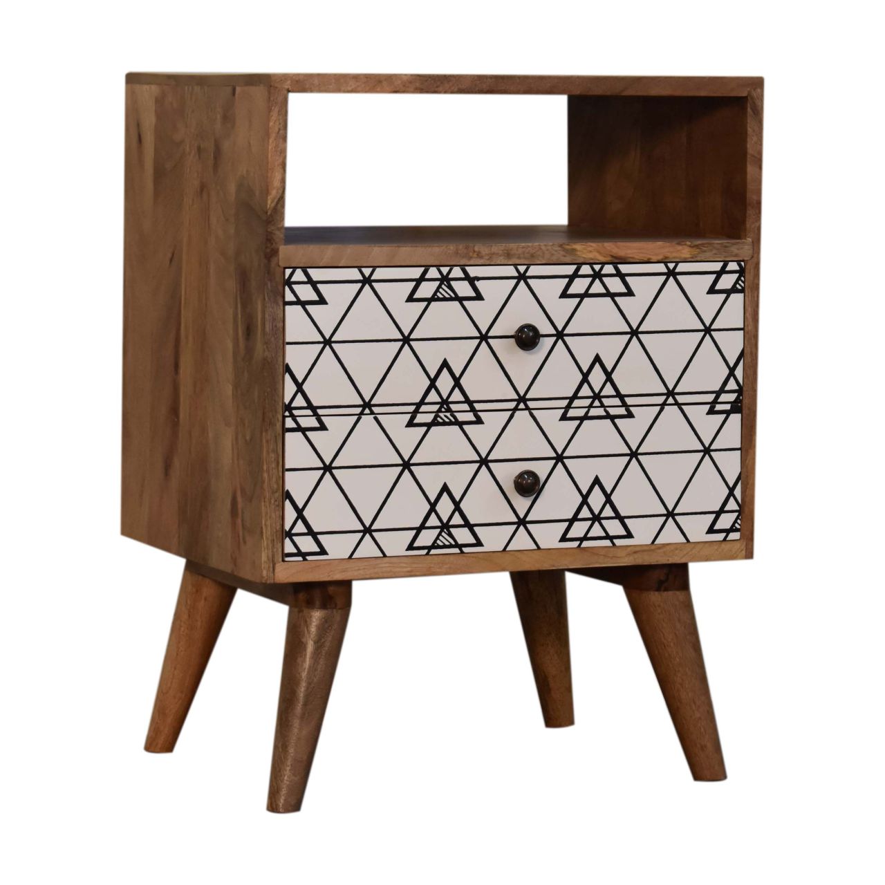 Triangle Print Open Bedside - Image 3