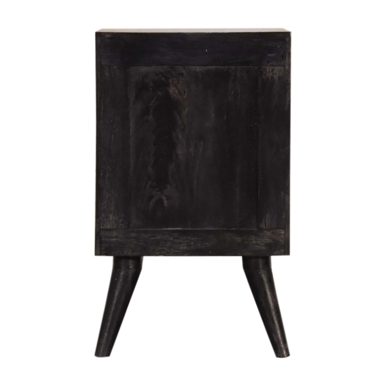 Multi Drawer Ash Black Bedside - Image 10