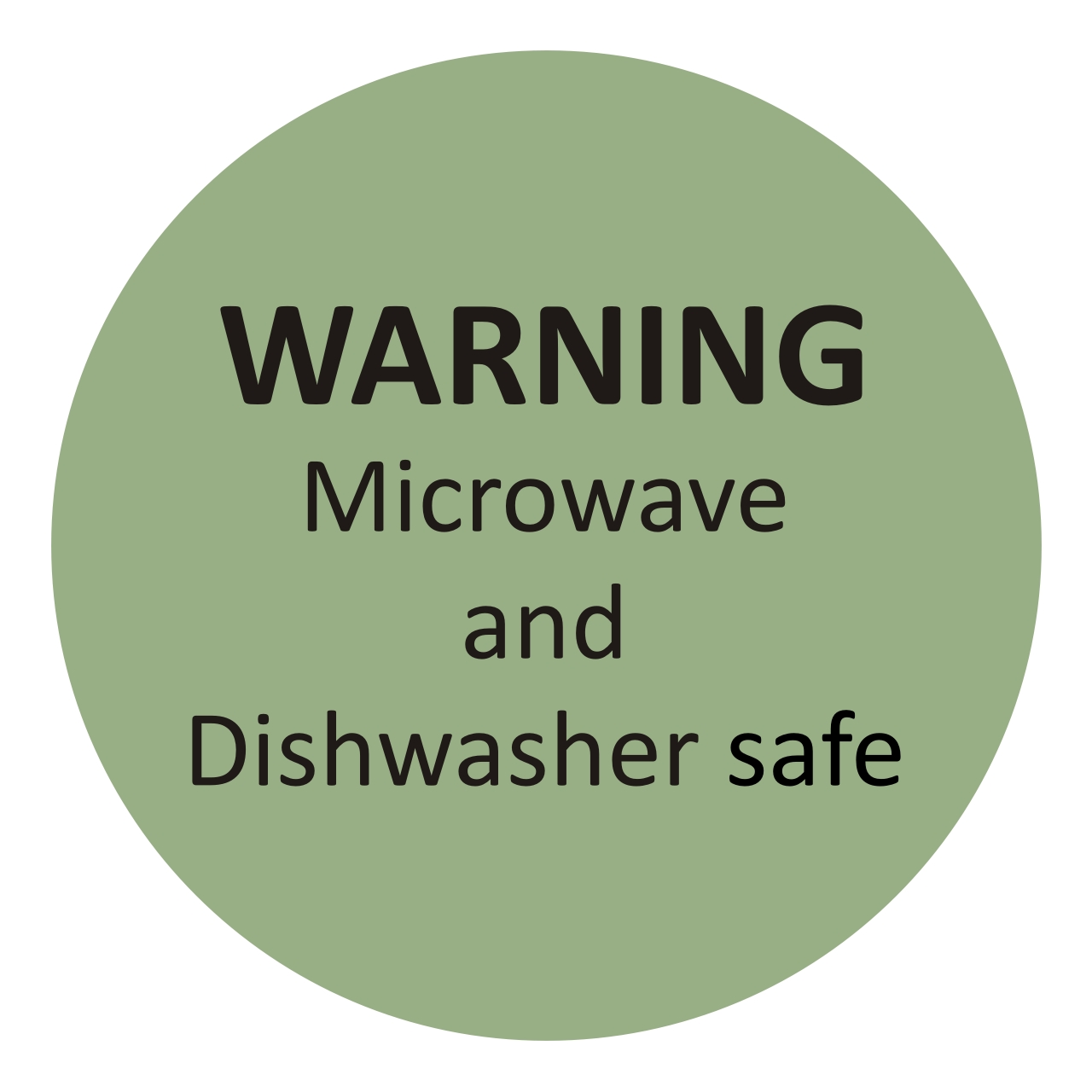 warning on ceramic mug