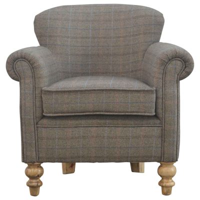Multi-Tweed Armchair