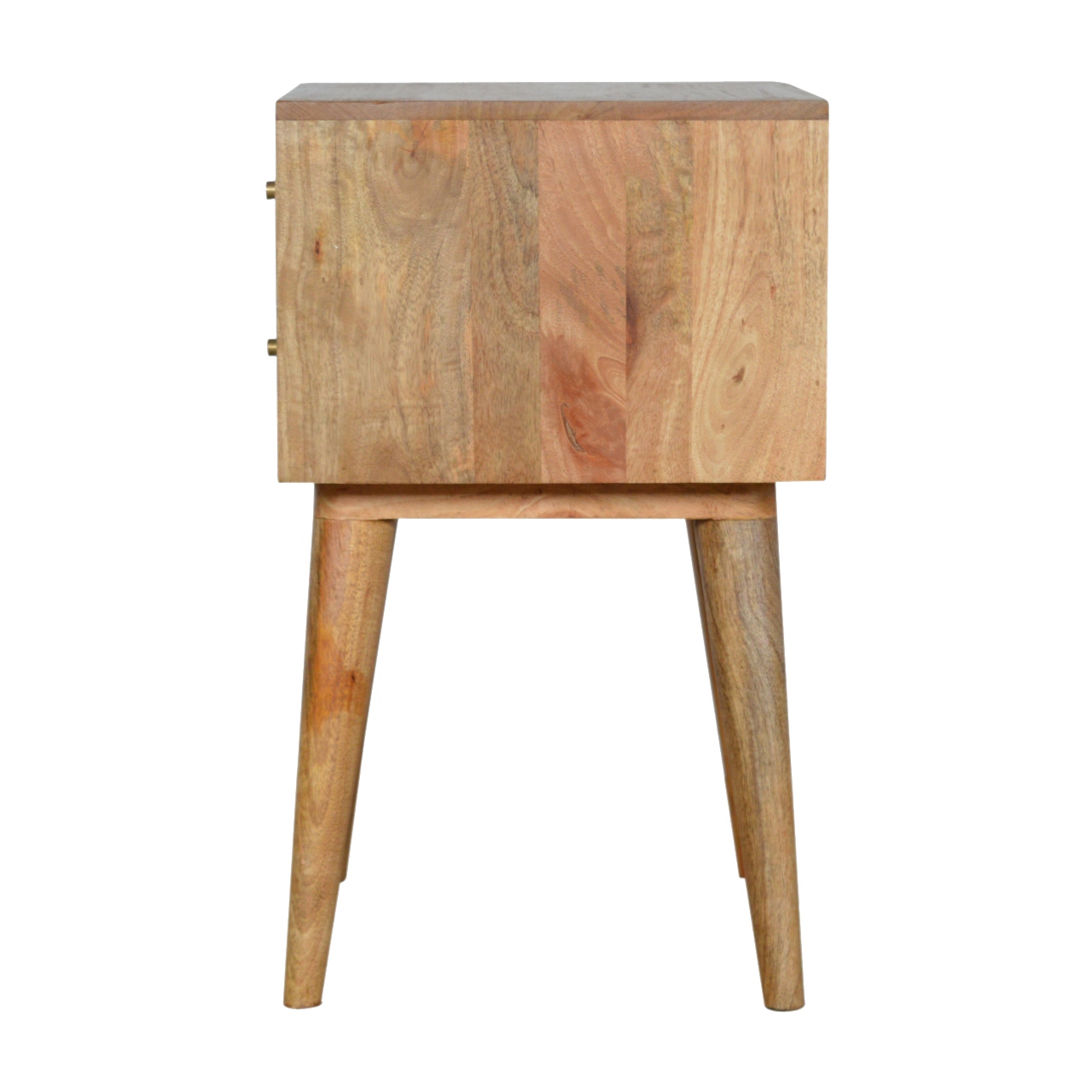 in1381 blue patterned bedside