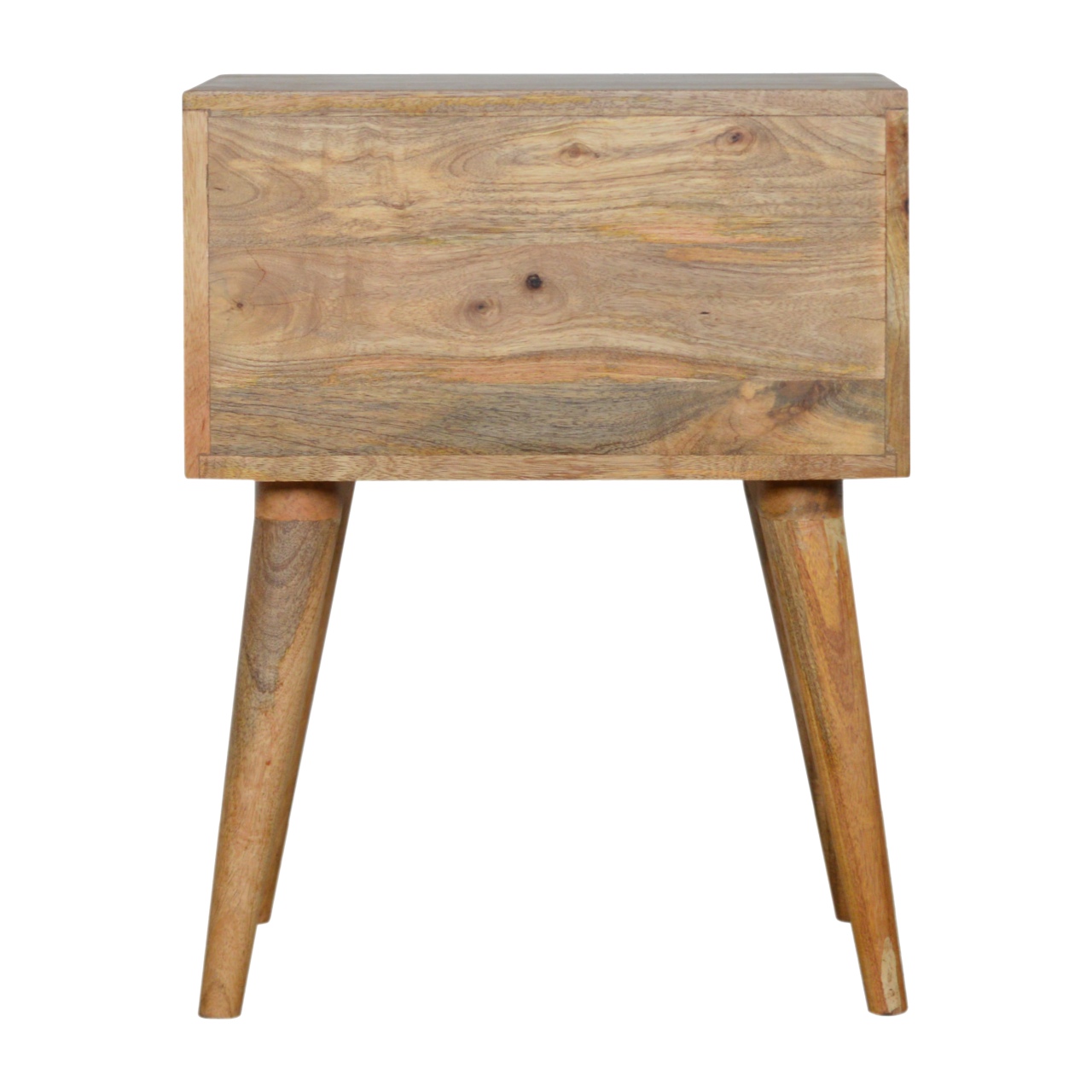 in1381 blue patterned bedside