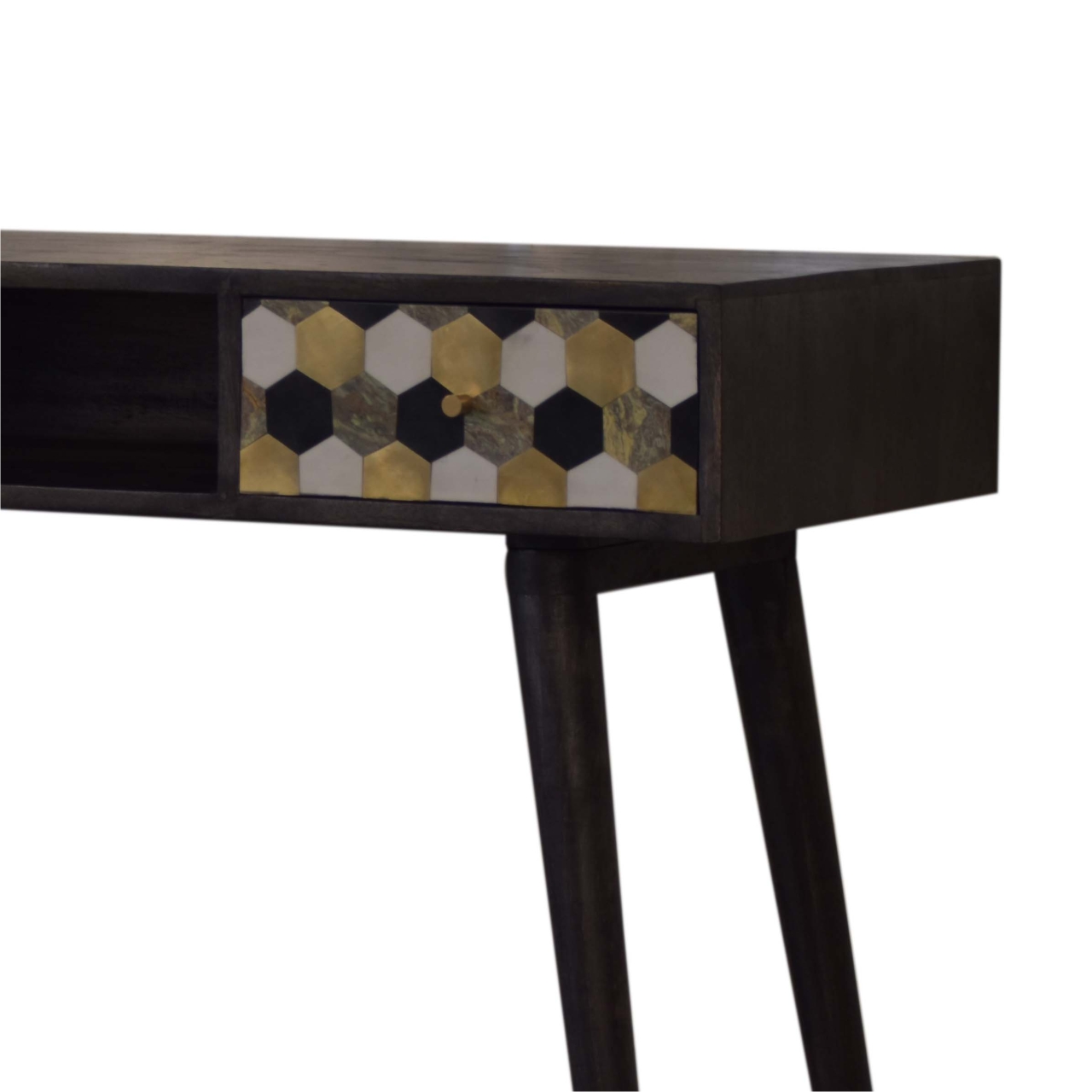 in1516 walnut block writing desk