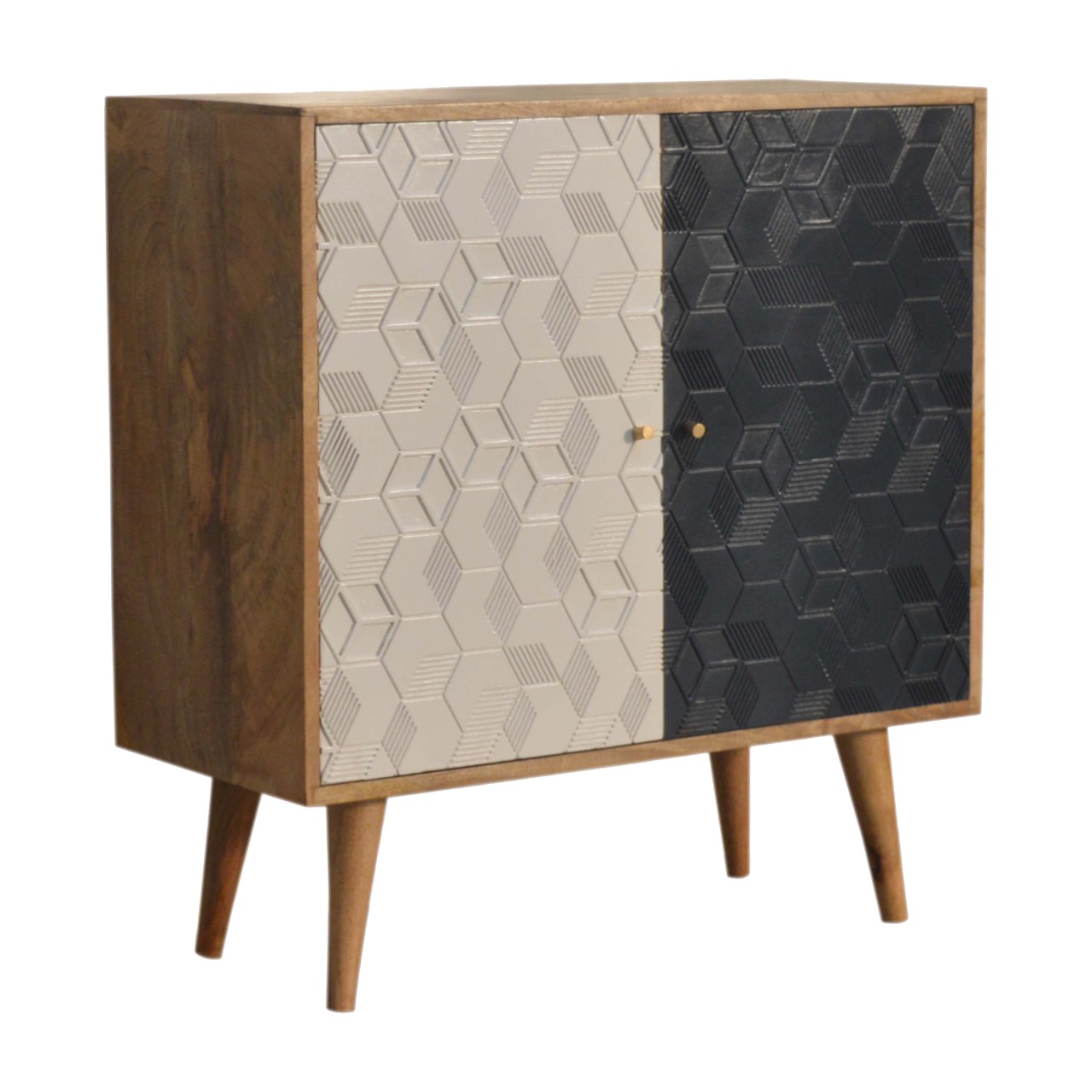 in1525 acadia white and navy cabinet