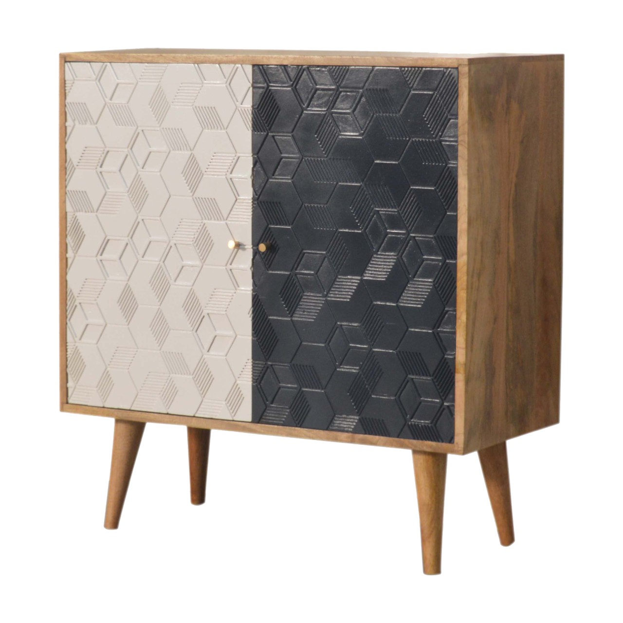 in1525 acadia white and navy cabinet