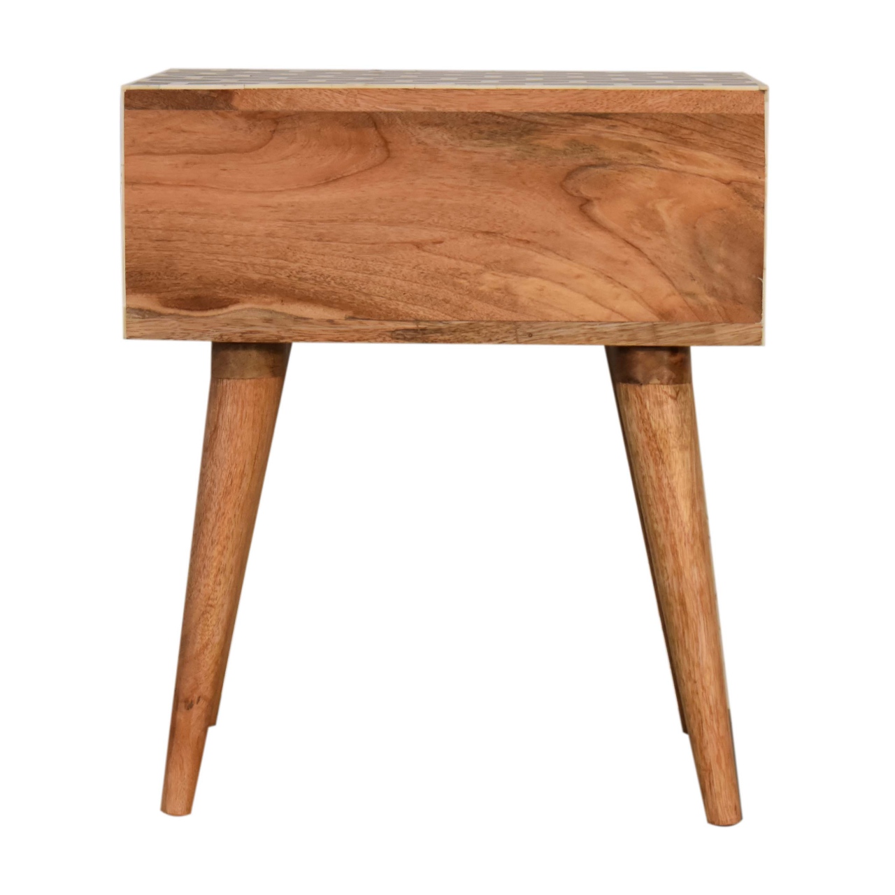 in1563 honeycomb bone inlay bedside