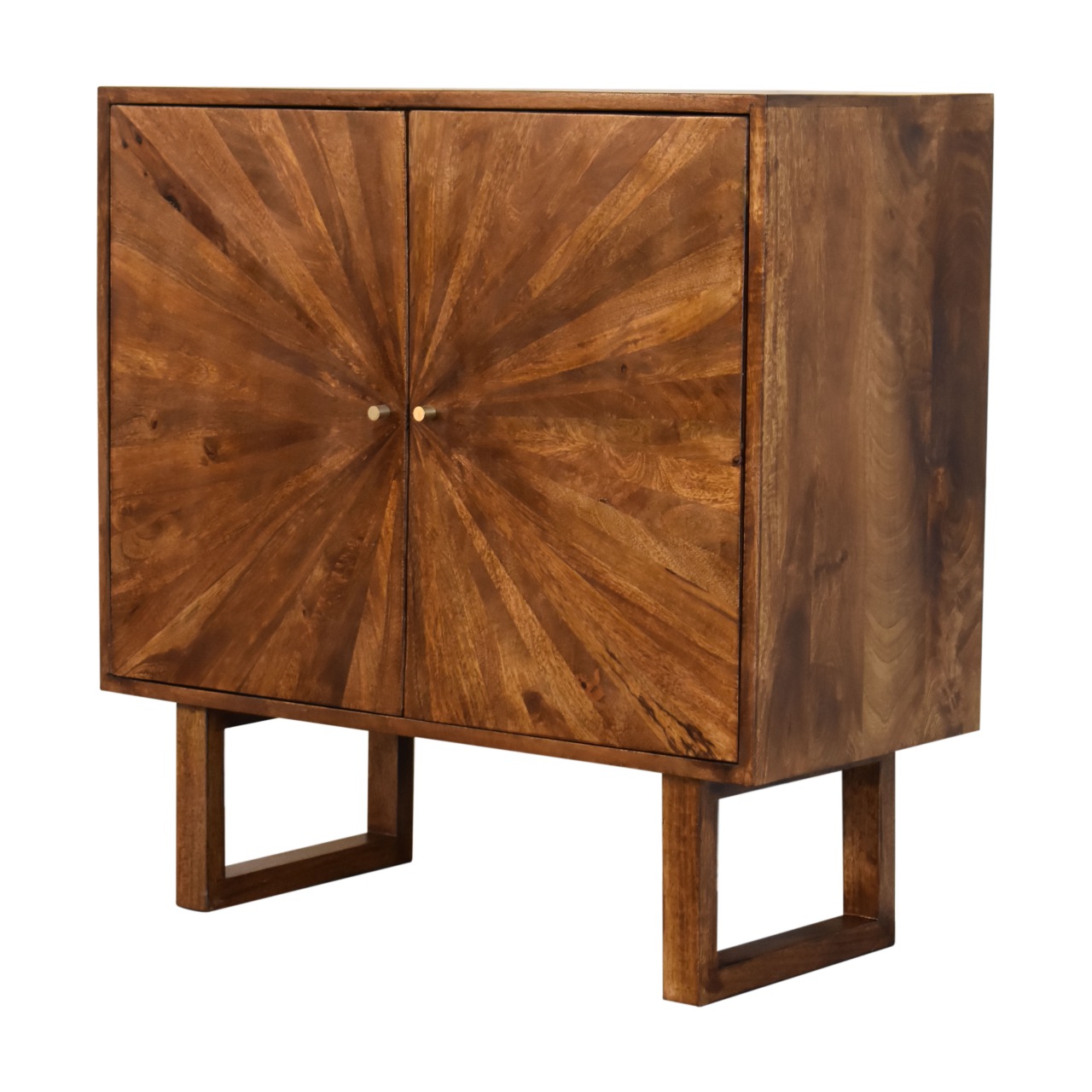 in2120 u shape chestnut sunrise cabinet