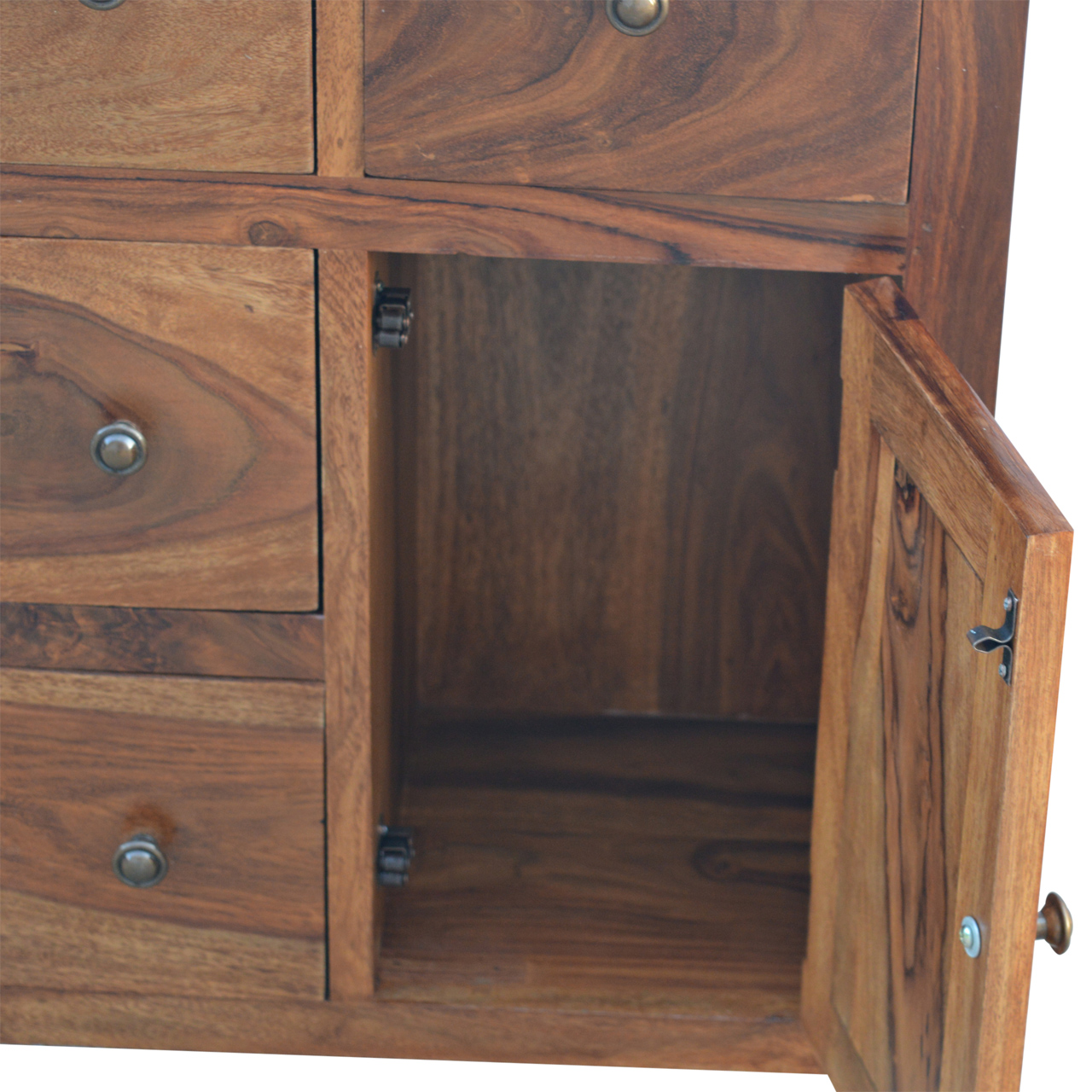 Sheesham 4 Drawer Cabinet - Image 7
