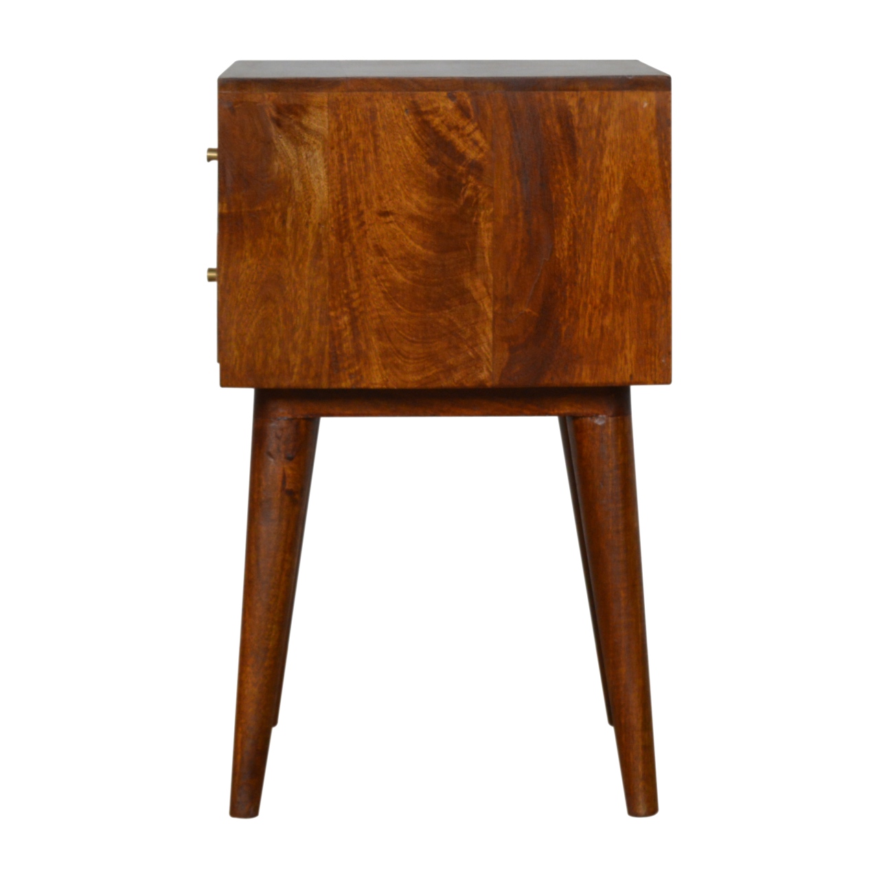 Varied Chestnut Bedside - Image 8