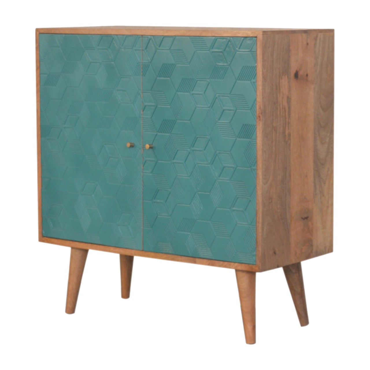 in1524 acadia teal cabinet