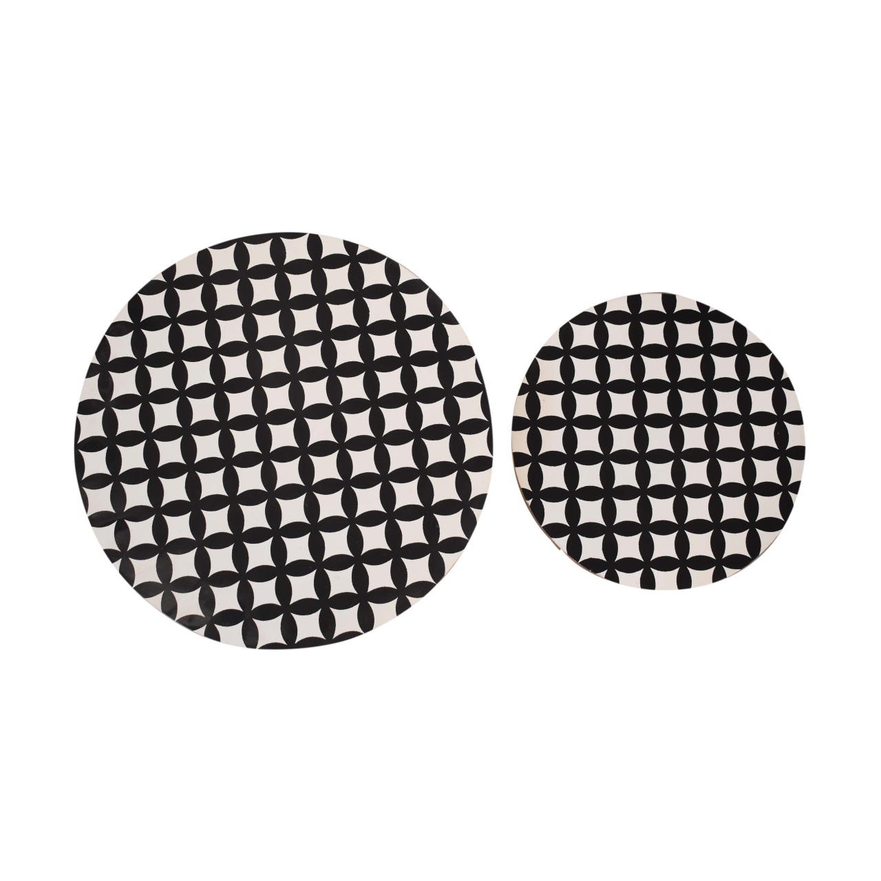 in1581 monochrome end table