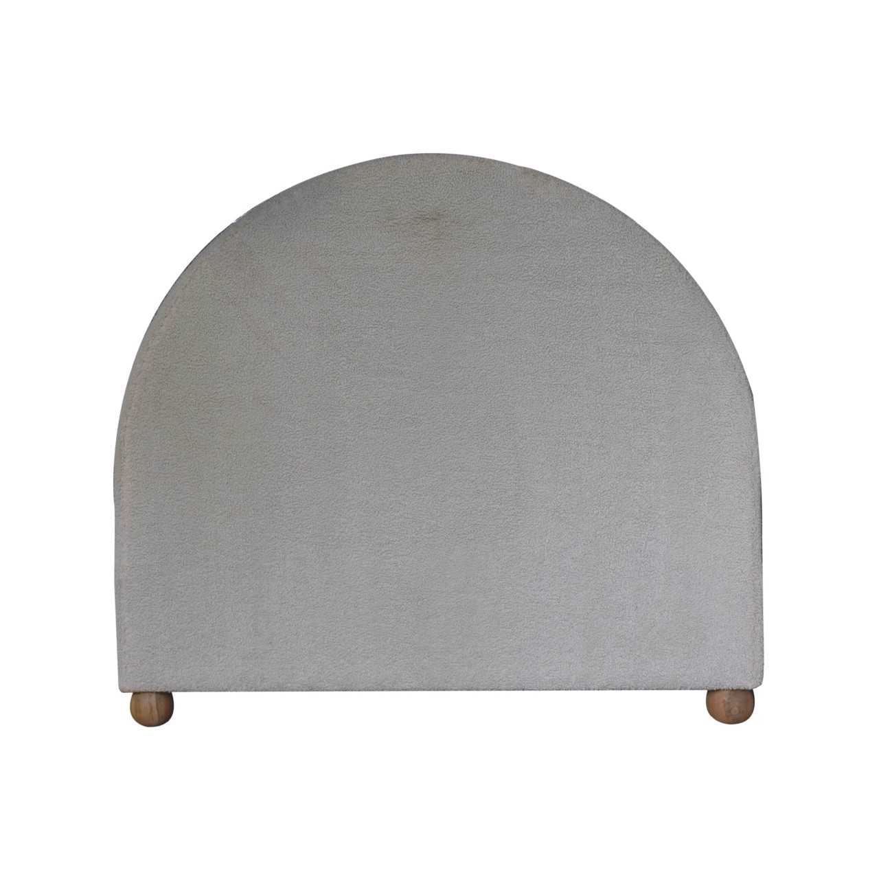 in3527 cream boucle double bed