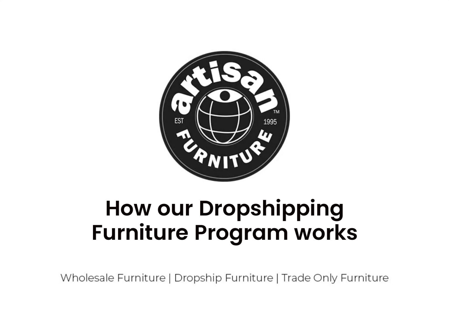 How our Dropshipping Furniture Program works