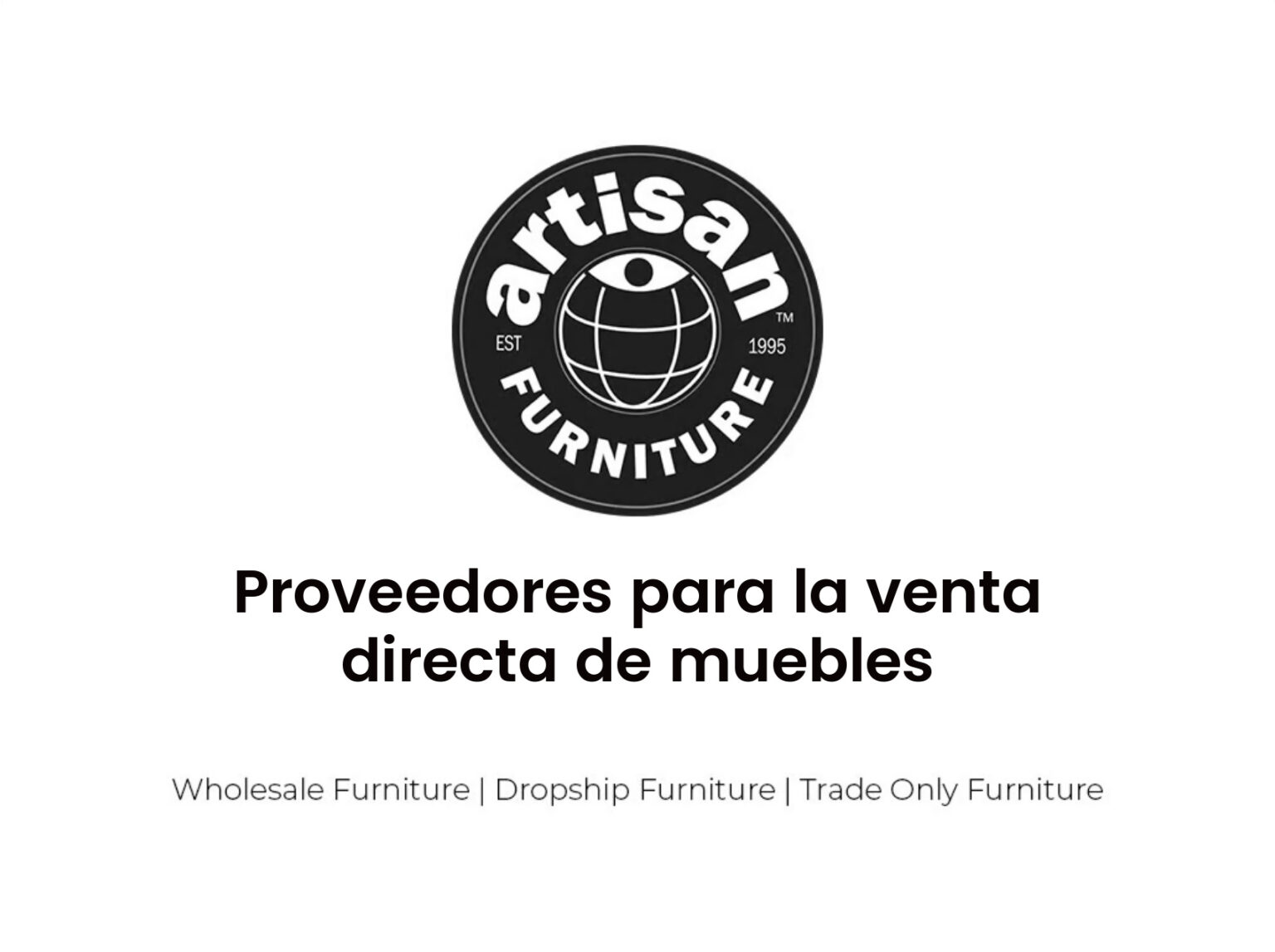 Proveedores para la venta directa de muebles