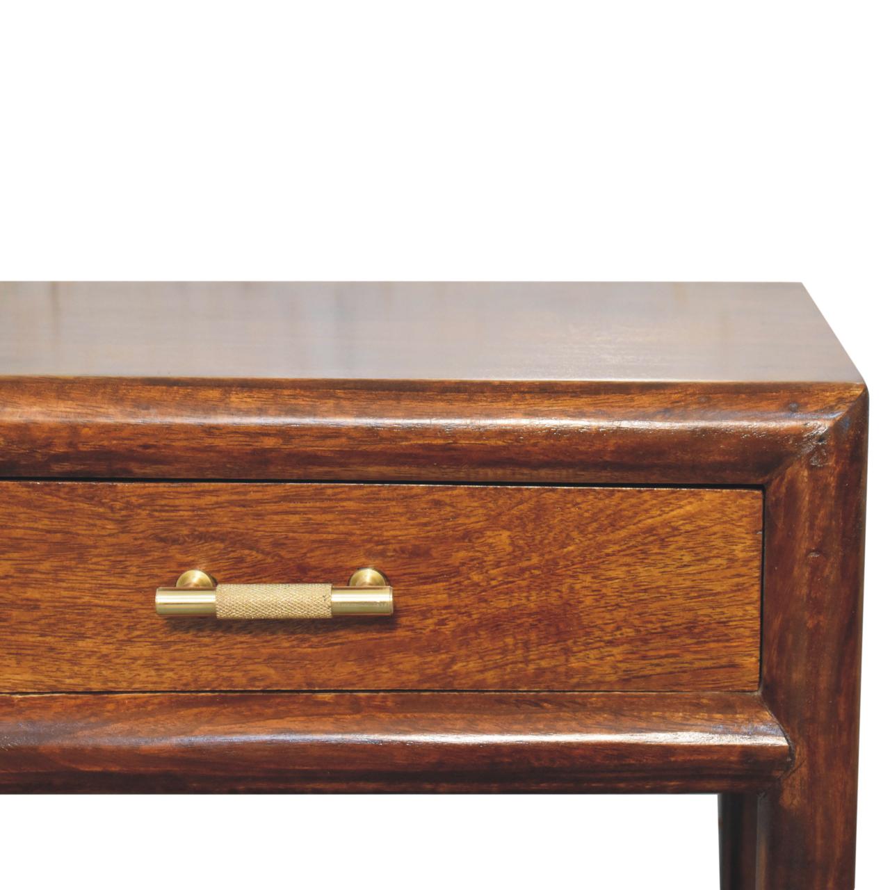 Regency Woven Shelf Nightstand - Image 5