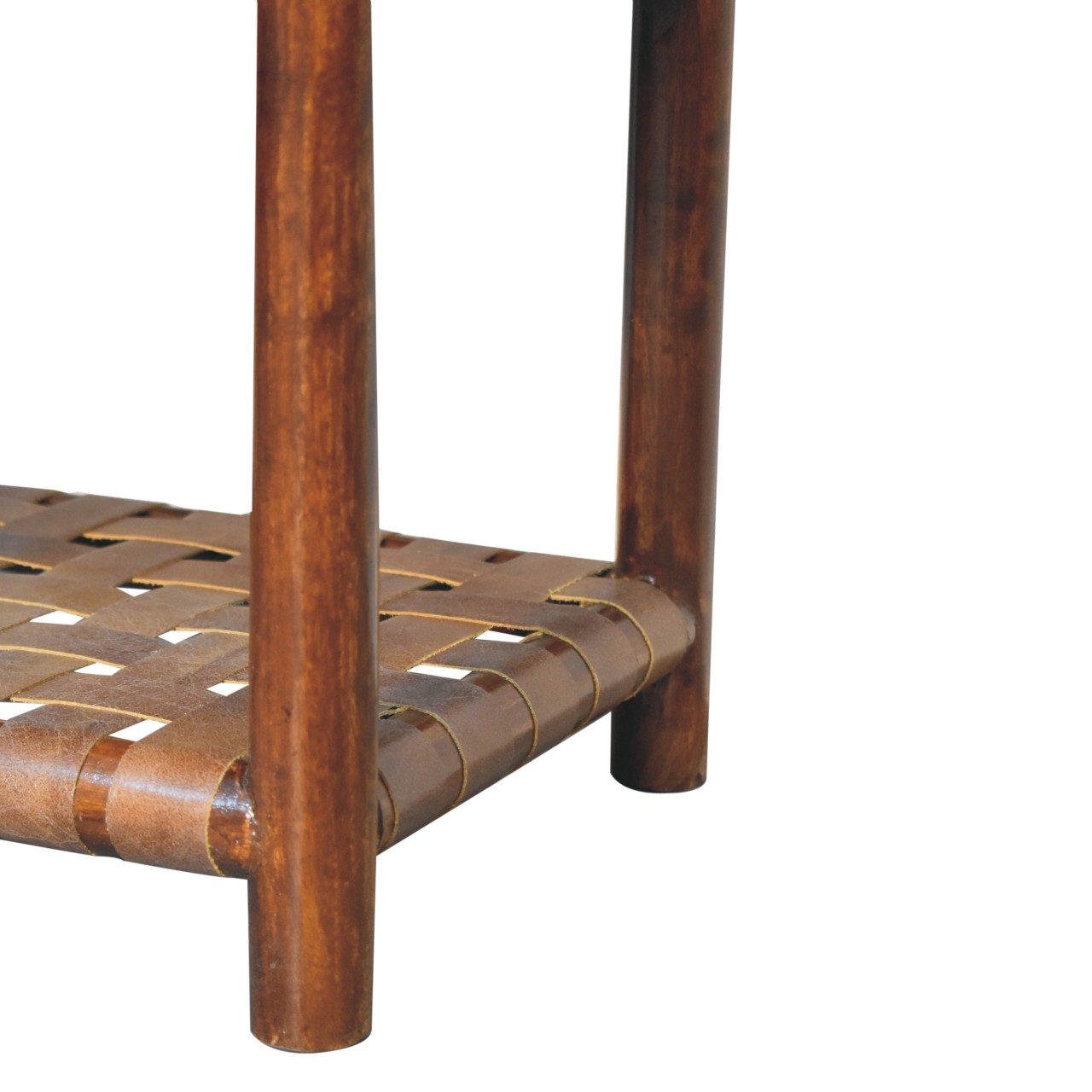 Regency Woven Shelf Nightstand - Image 9