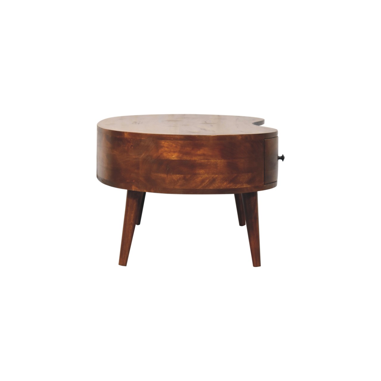 Large Chestnut Wave Coffee Table - Image 9