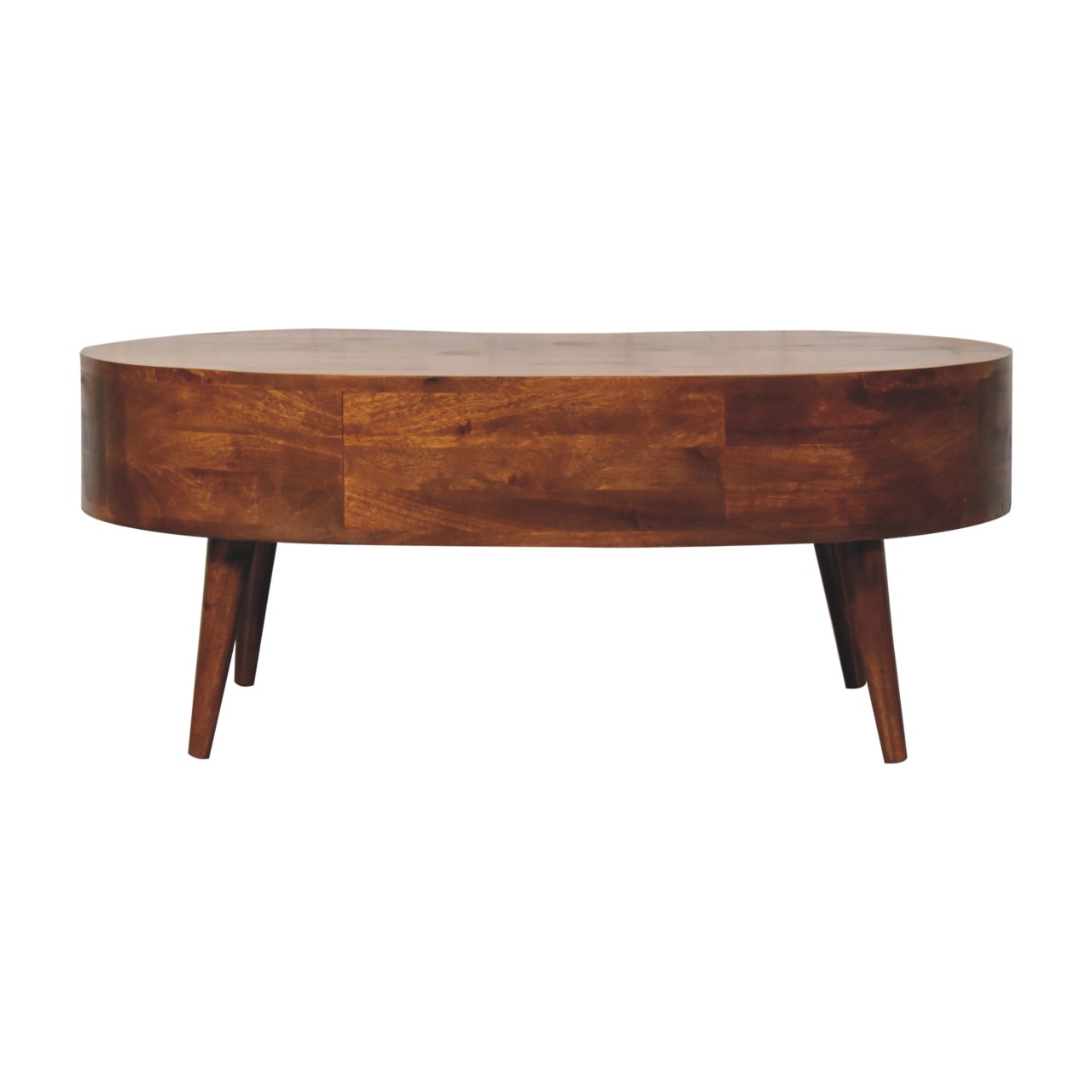 Large Chestnut Wave Coffee Table - Image 10