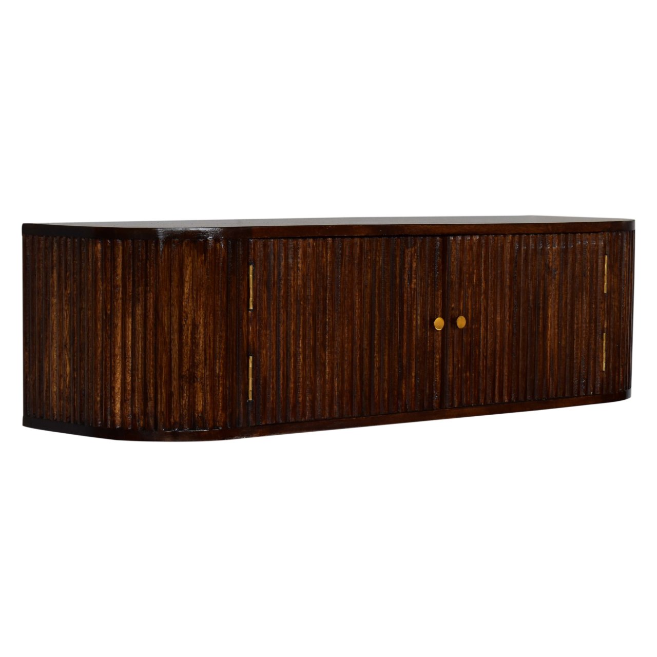 Chunky Chestnut Wall Mounted Console - Image 4