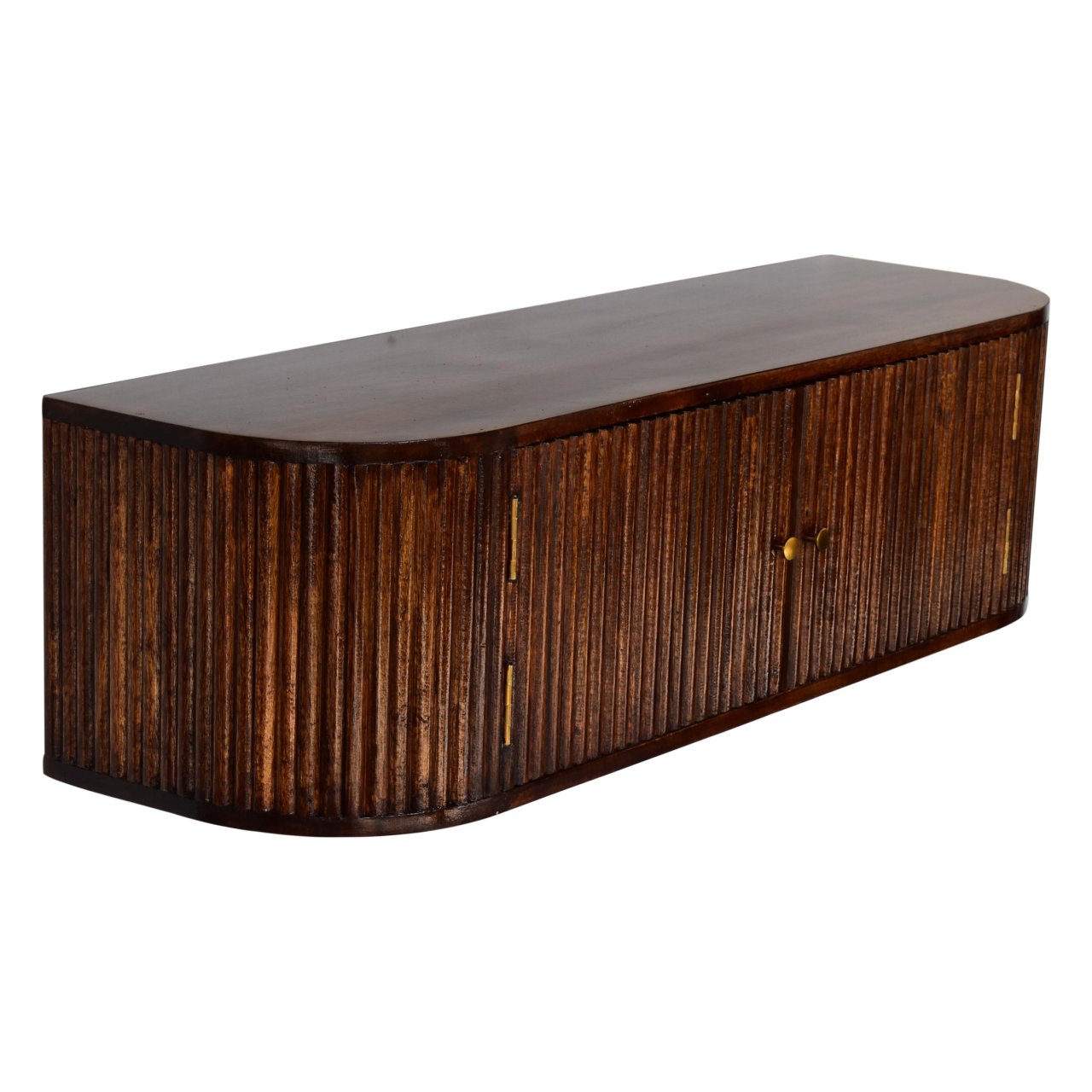 Chunky Chestnut Wall Mounted Console - Image 7