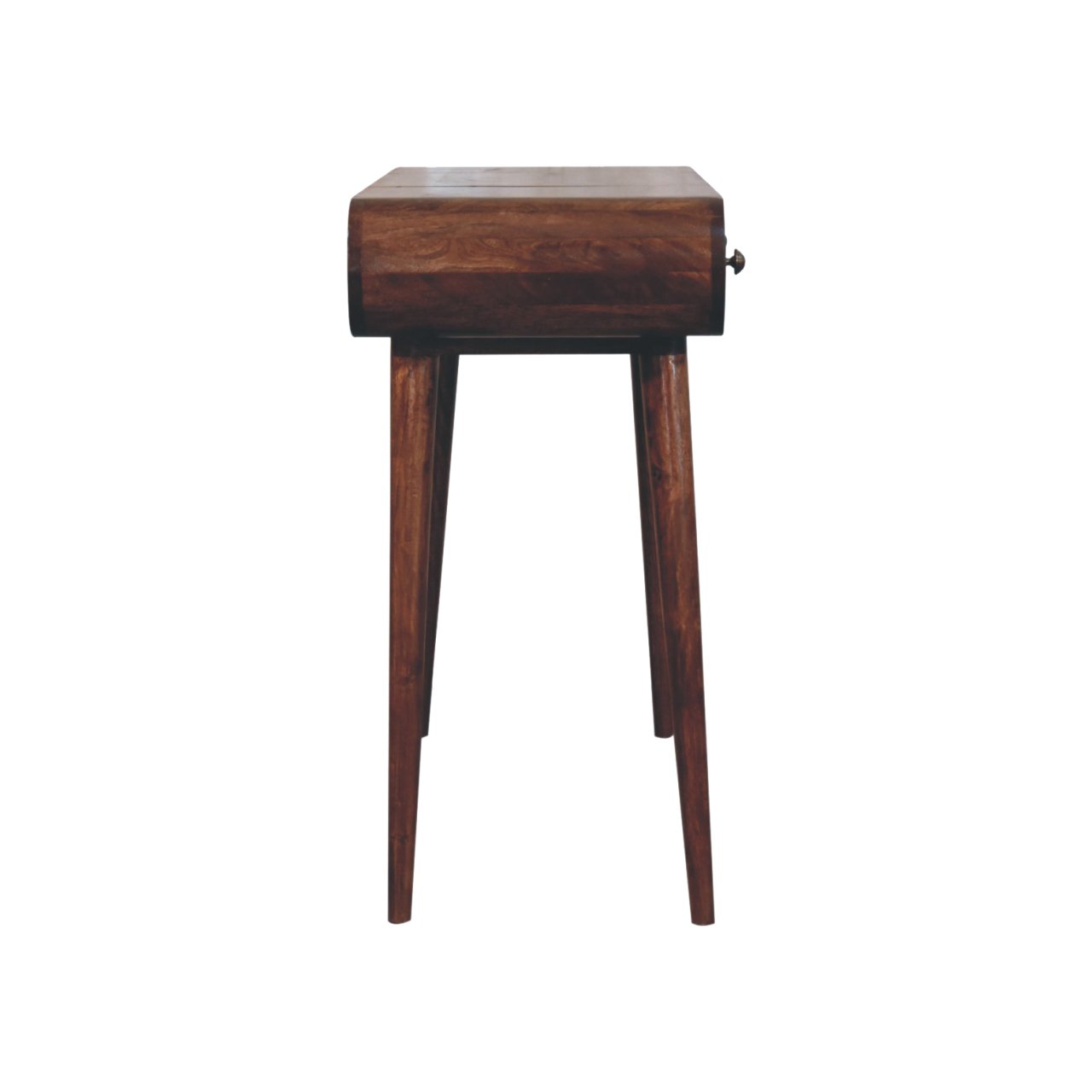 Honey Caramel Round Dressing Table - Image 10